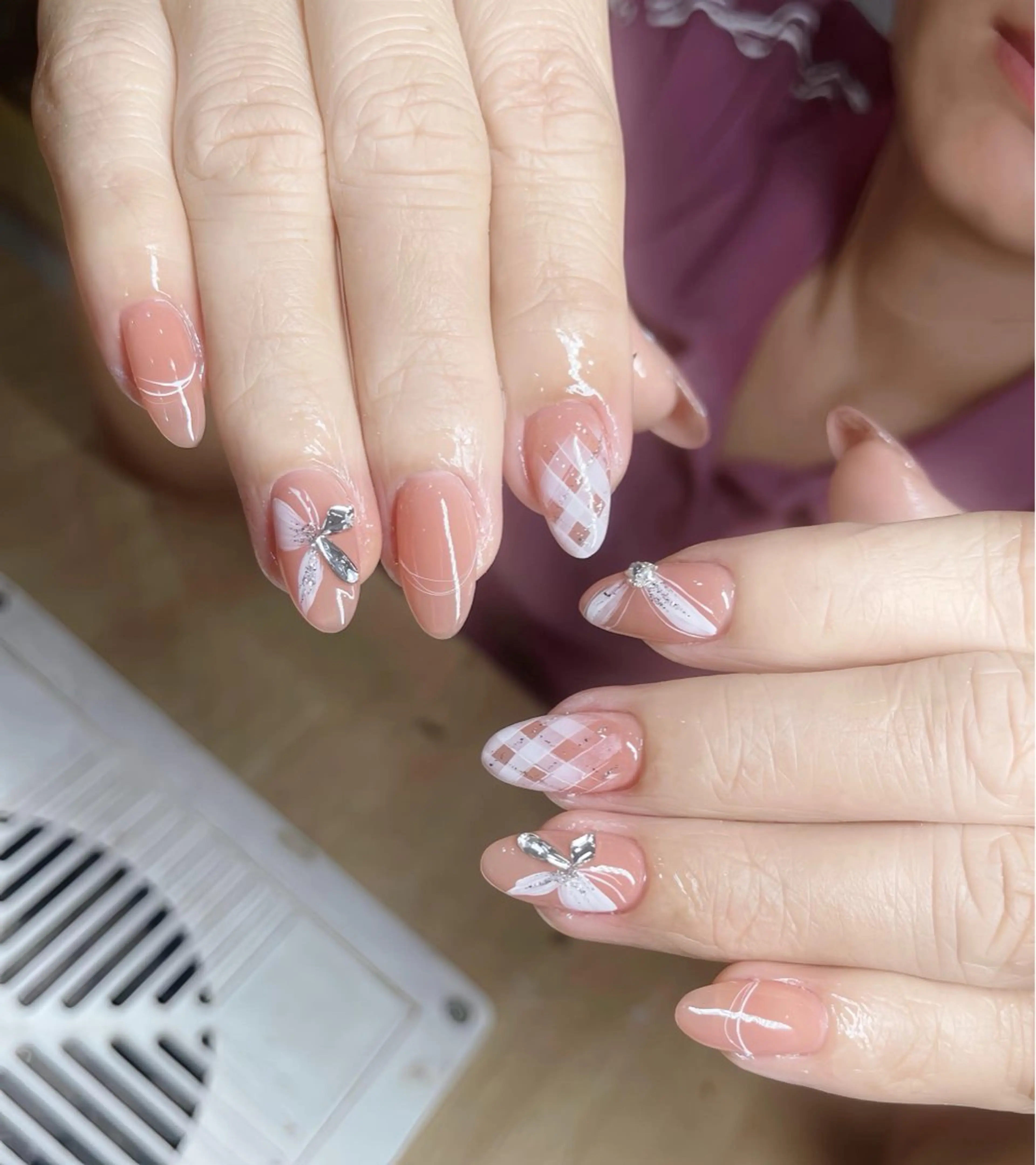 ネイル 持ち込み 高橋 ユキのネイルデザイン