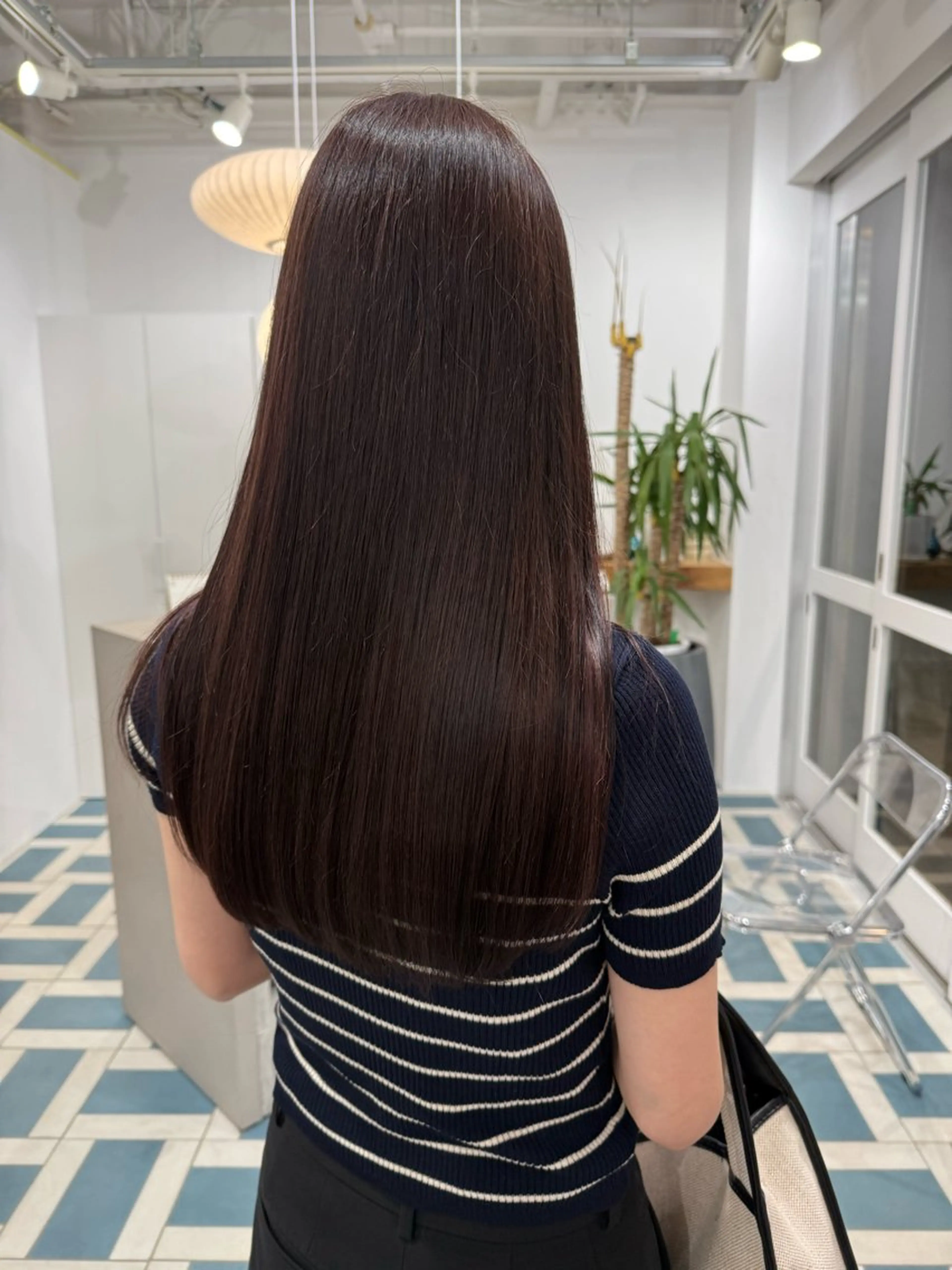 ロング カラー ブリーチ ブラウンカラー ダブルカラー ブリーチなしカラー カット ヘアカラー KUTEN所属・岐阜パーマ/透明感 カラー/Genkiのヘアスタイル
