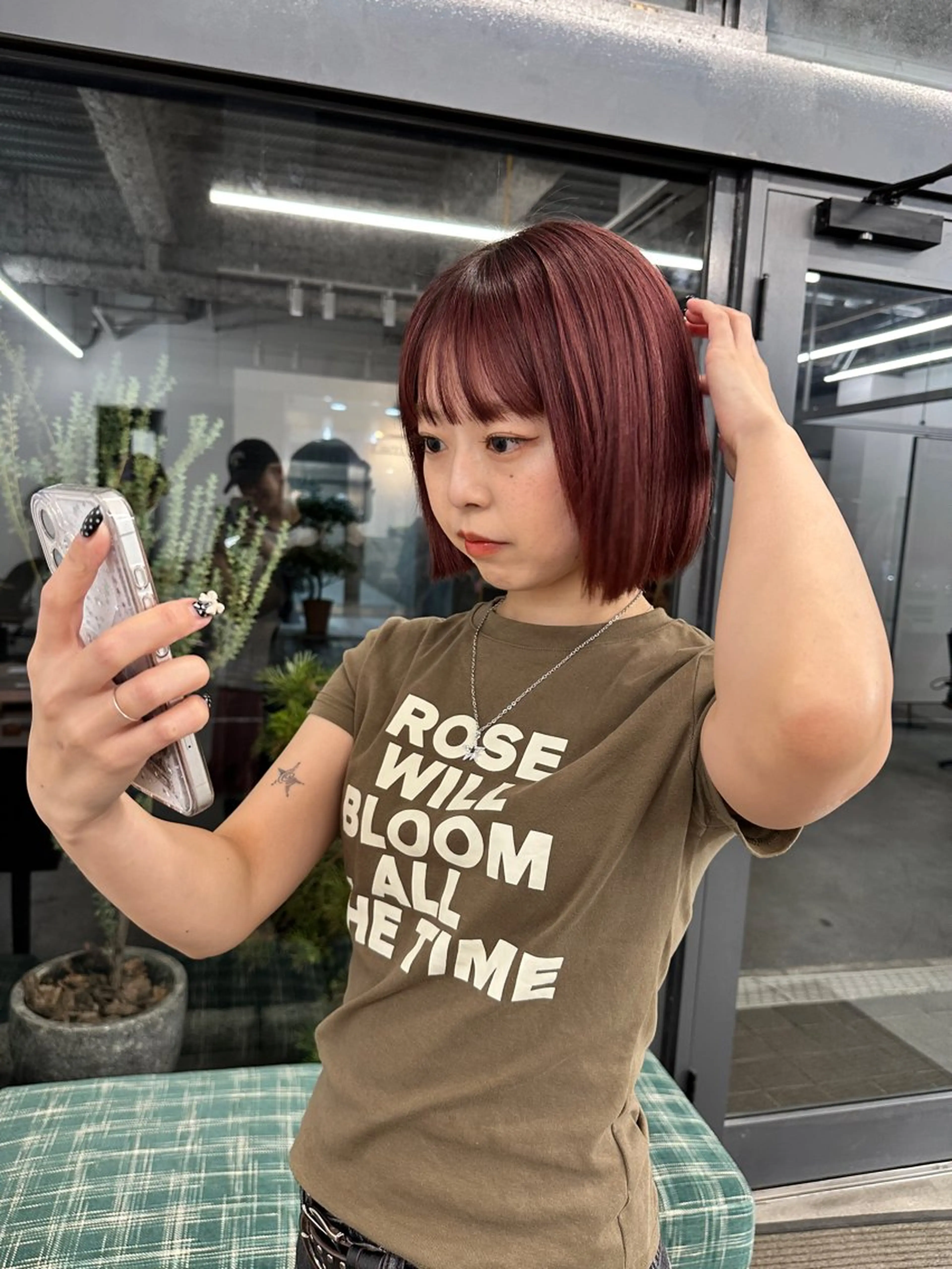 カラー ヘアカラー シングルカラー 大募集中❣️ あいりのヘアスタイル