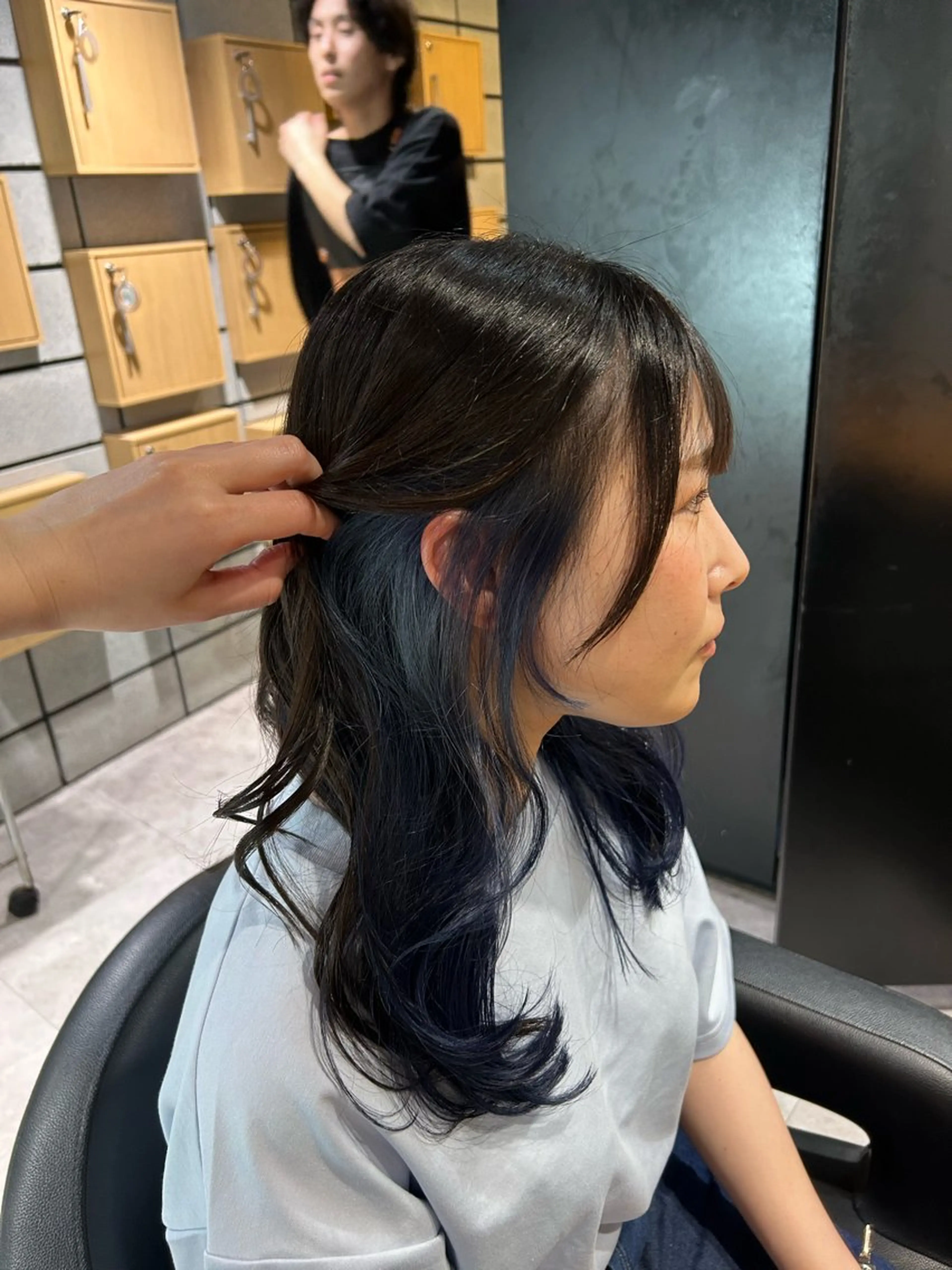 ロング ヘアカラー ヘッドスパ 韓国Style♡ Nanami🇰🇷のヘアスタイル