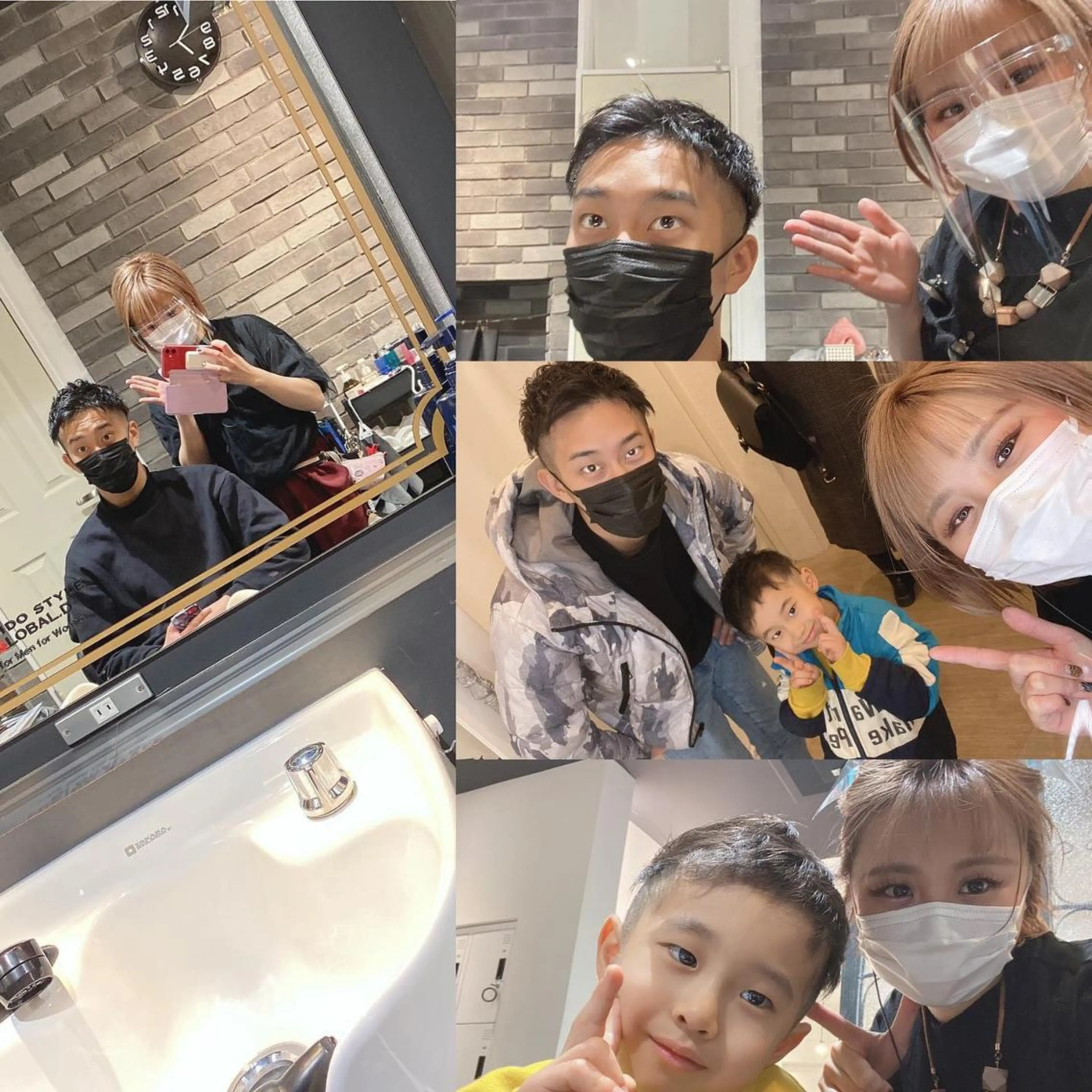 ショート カラー メンズ キッズ ショートボブ 子どものヘアアレンジ メンズショート ボブ ショートヘア ショート、ボブなら お任せ❤️石川由美のヘアスタイル