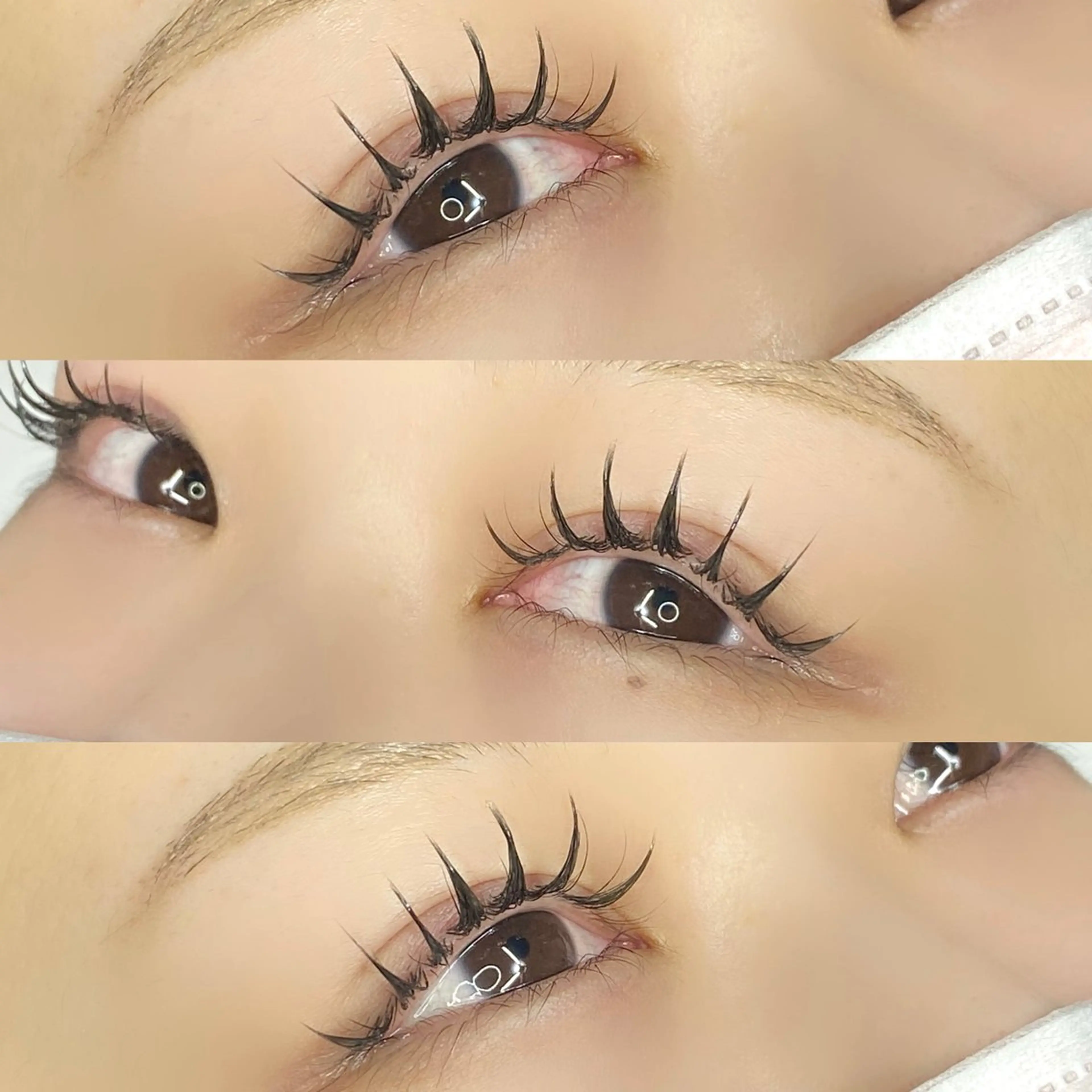 マツエク・マツパ フラットラッシュ マツエク REBYNA 【リバイン】のマツエク・マツパデザイン