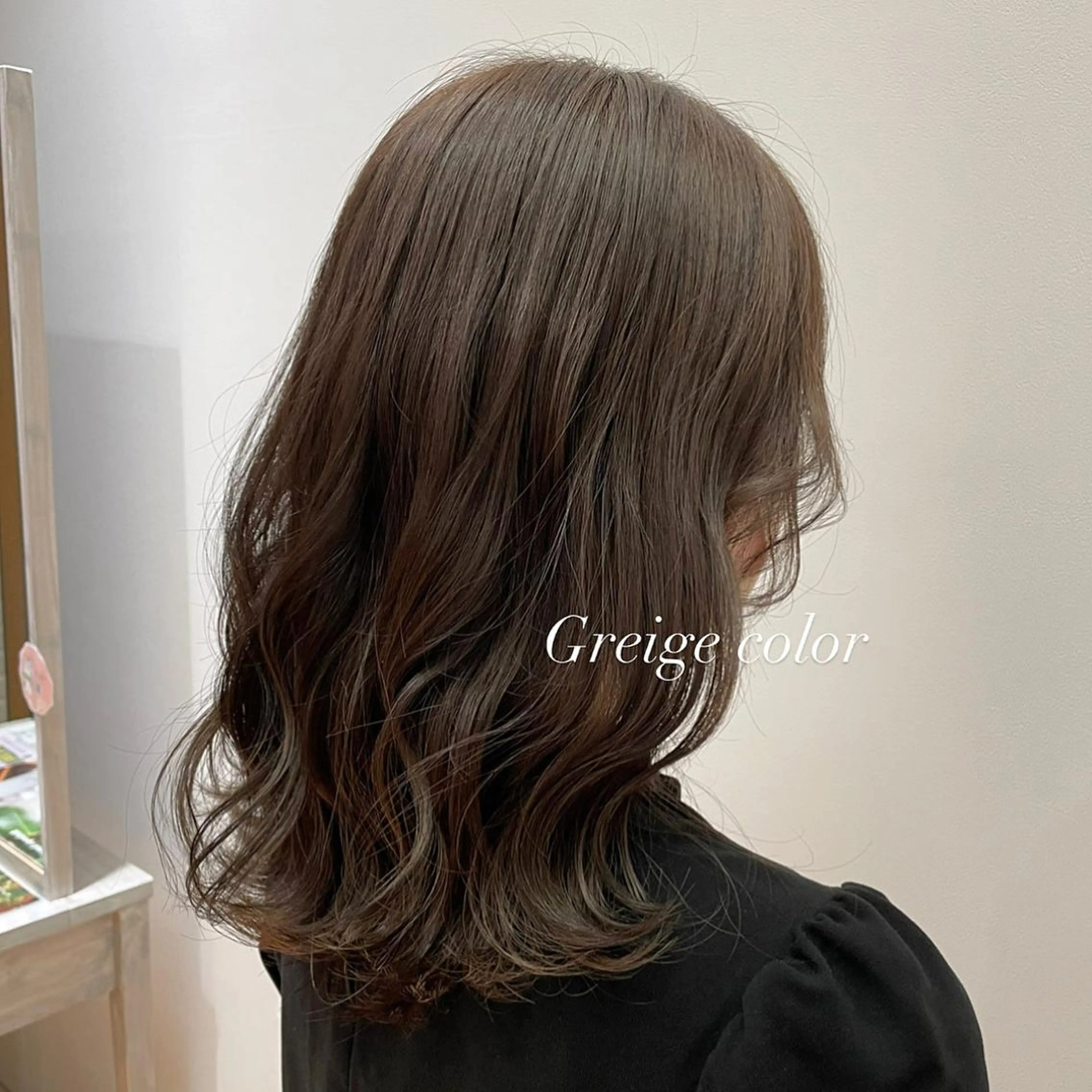 セミロング カラー esse 大阪梅田茶屋町店【エッセ】所属・似合わせカット/ 青竹真璃亜のヘアスタイル