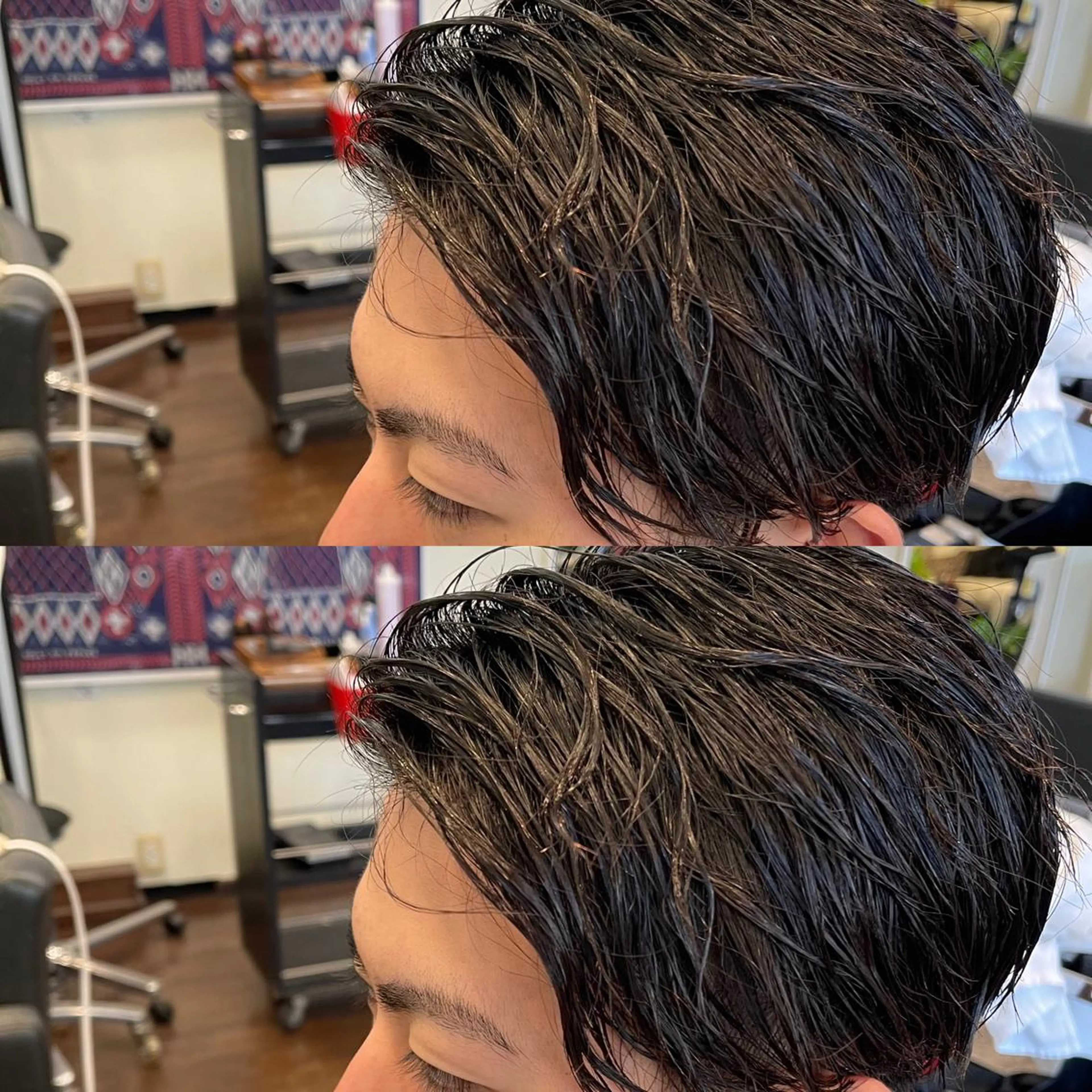 ショート メンズ カット peakshair所属・北堀江メンズパーマ 特化◎下村悠人のヘアスタイル