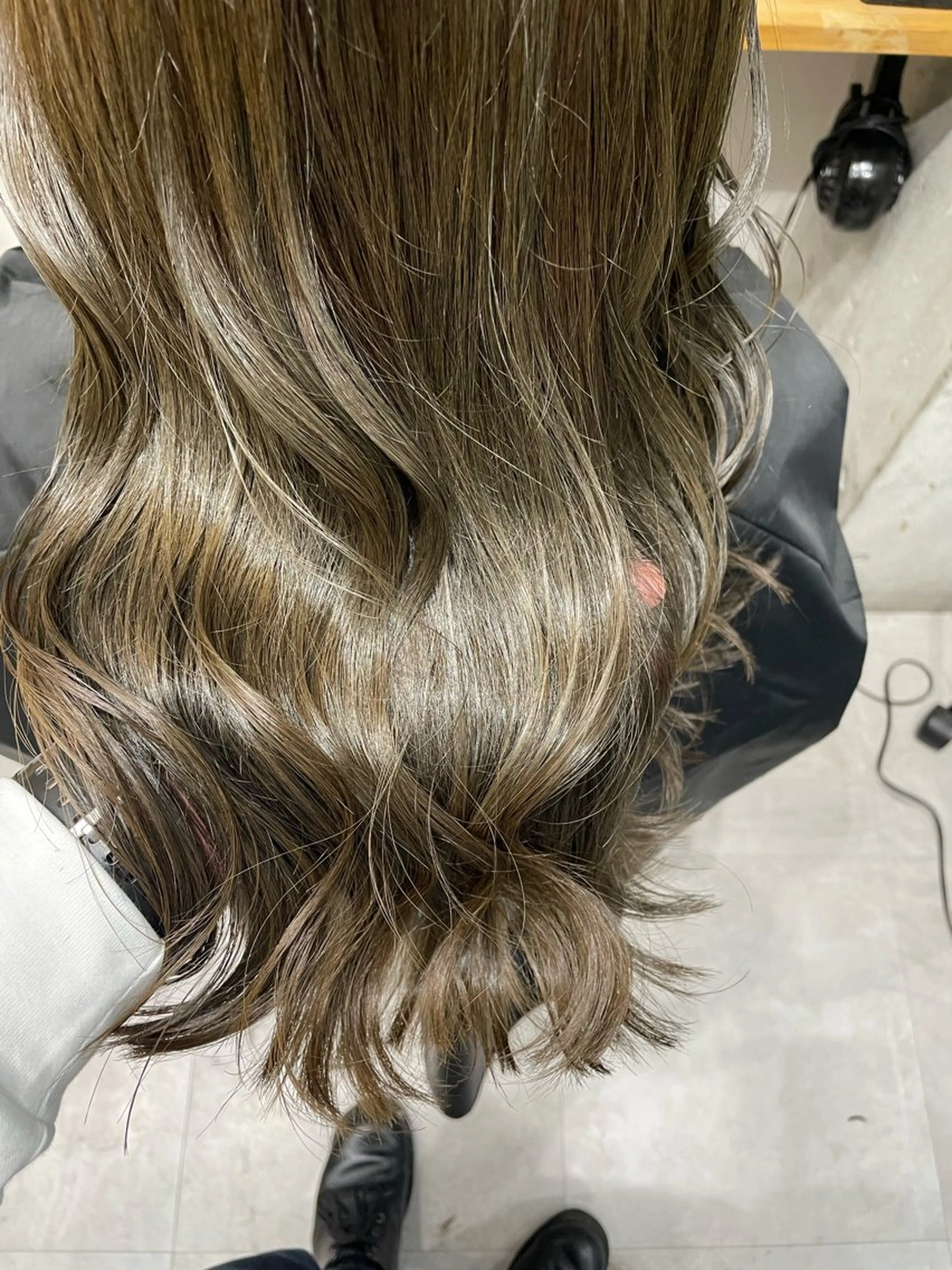 ロング カラー ベージュカラー 透明感カラー グレージュ オリーブベージュ オリーブカラー ヘアカラー 堀江将太朗/恵比寿/ メンズカットのヘアスタイル
