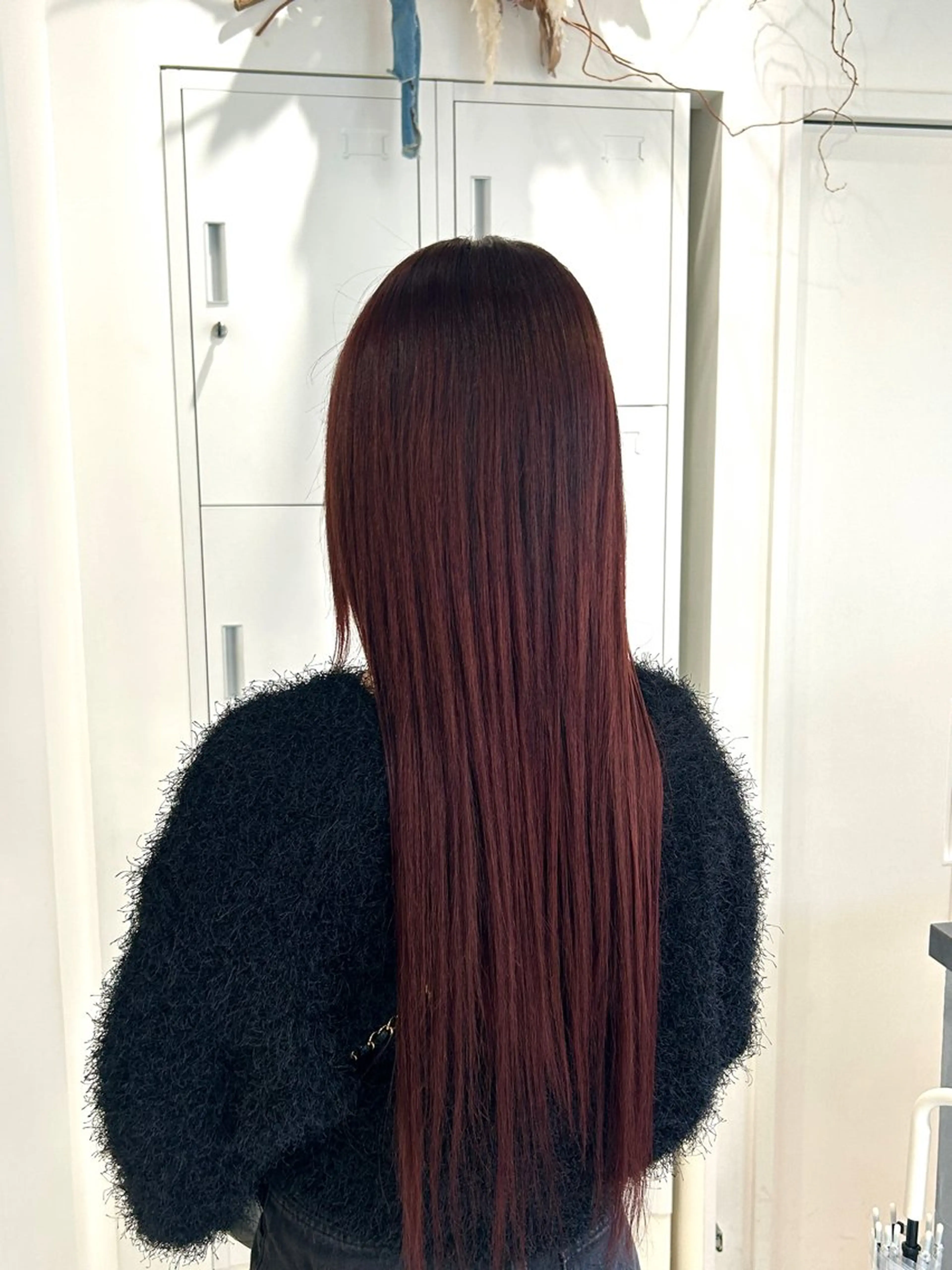 ロング 平山 千紗のヘアスタイル