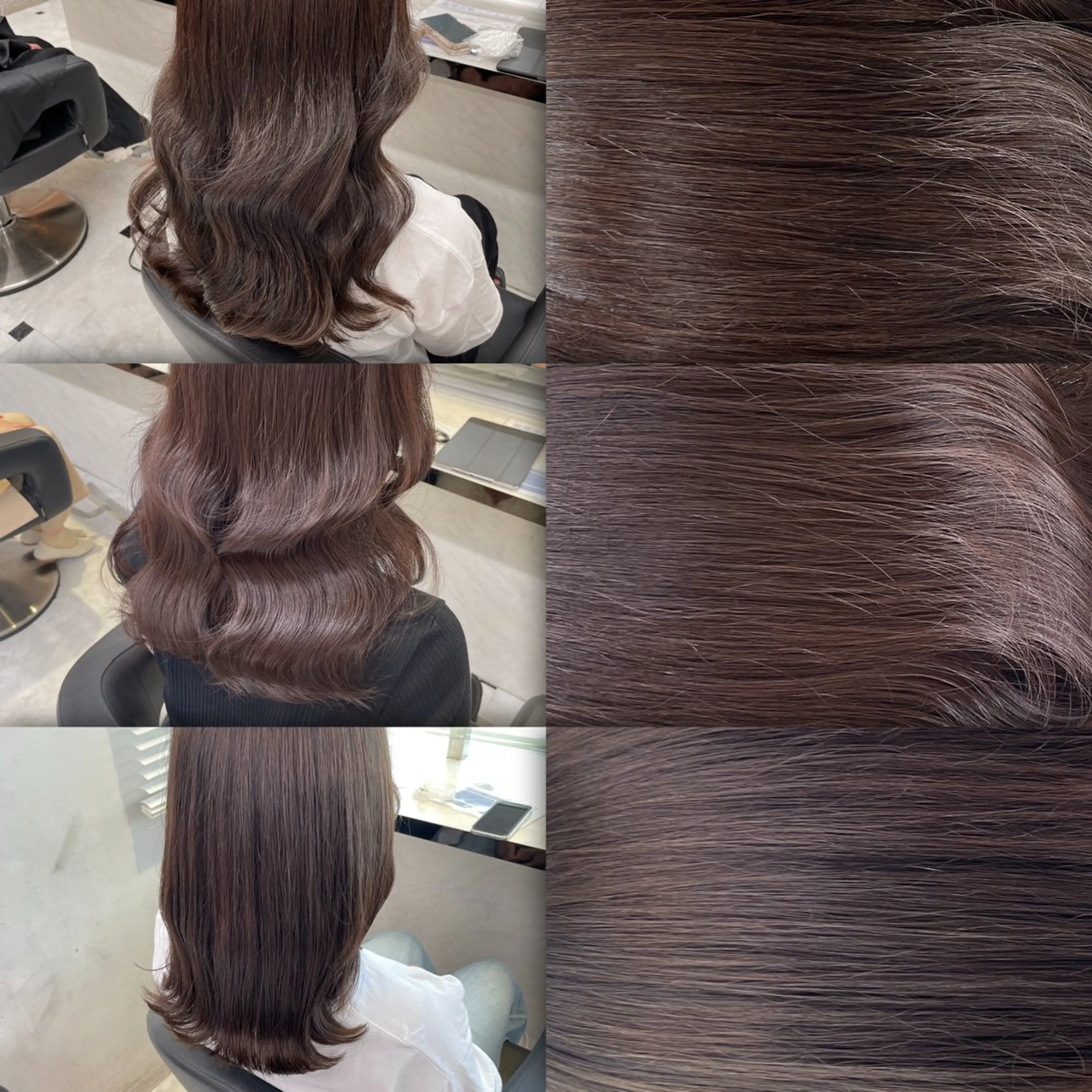 ロング カラー ブリーチ ブリーチなしカラー ヘアカラー トリートメント ヘッドスパ ヘアセット 💖うる艶カラー💖 モデル募集💖のヘアスタイル