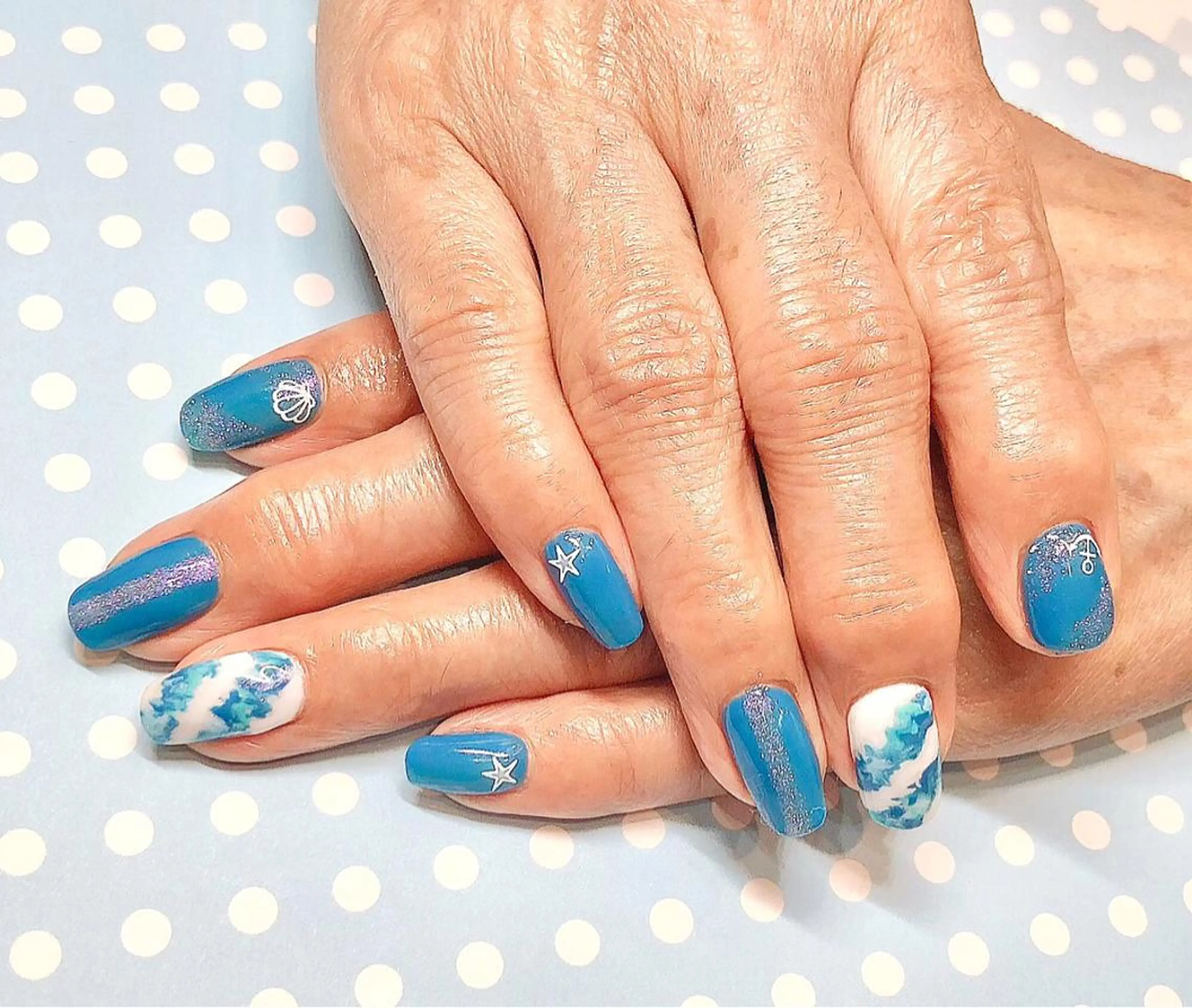 メンズ ネイル ハンドネイル shonan_ kairiのネイルデザイン