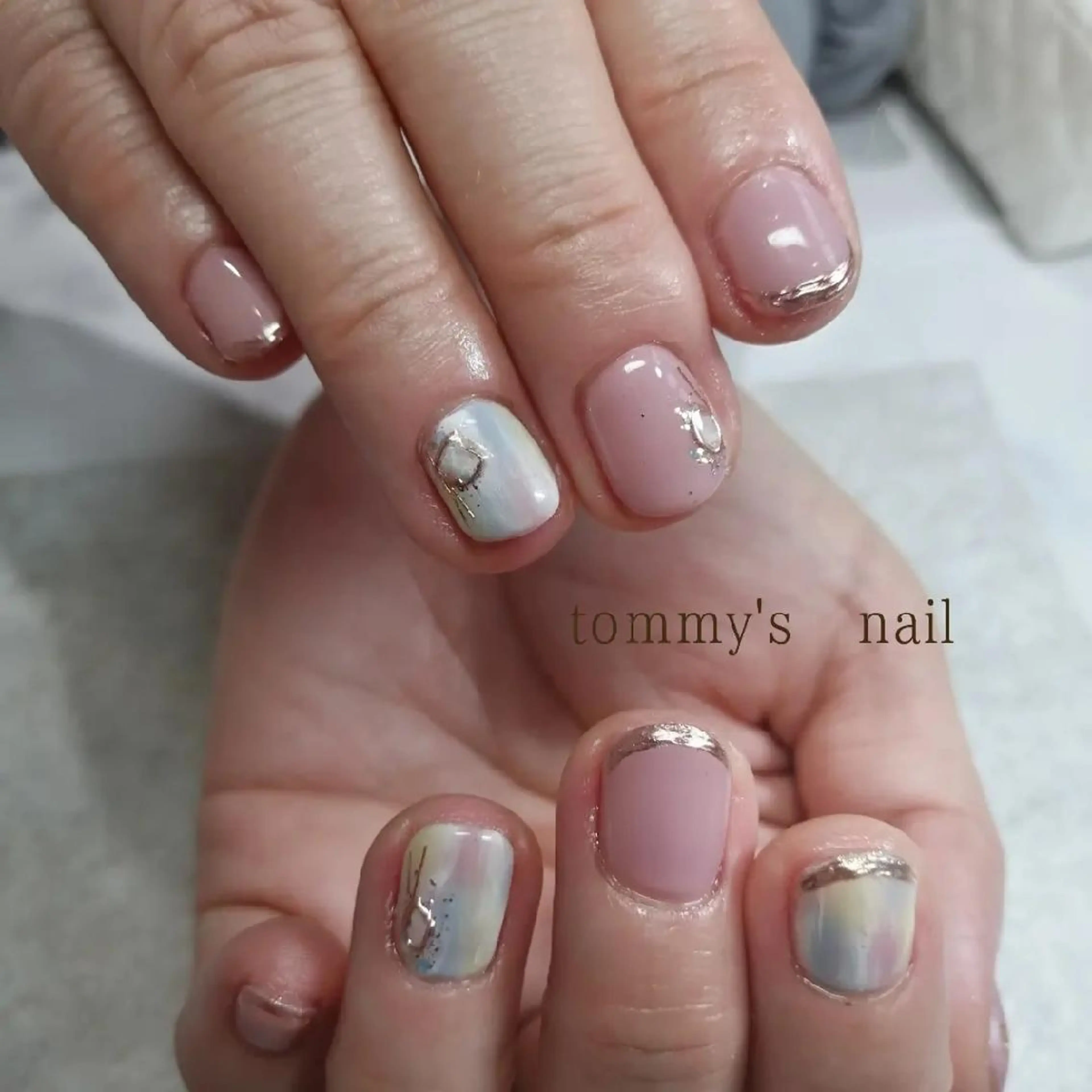 ネイル ハンドネイル tommy's nail所属・福岡/若よもぎ蒸し 全身美容が叶うサロンのネイルデザイン