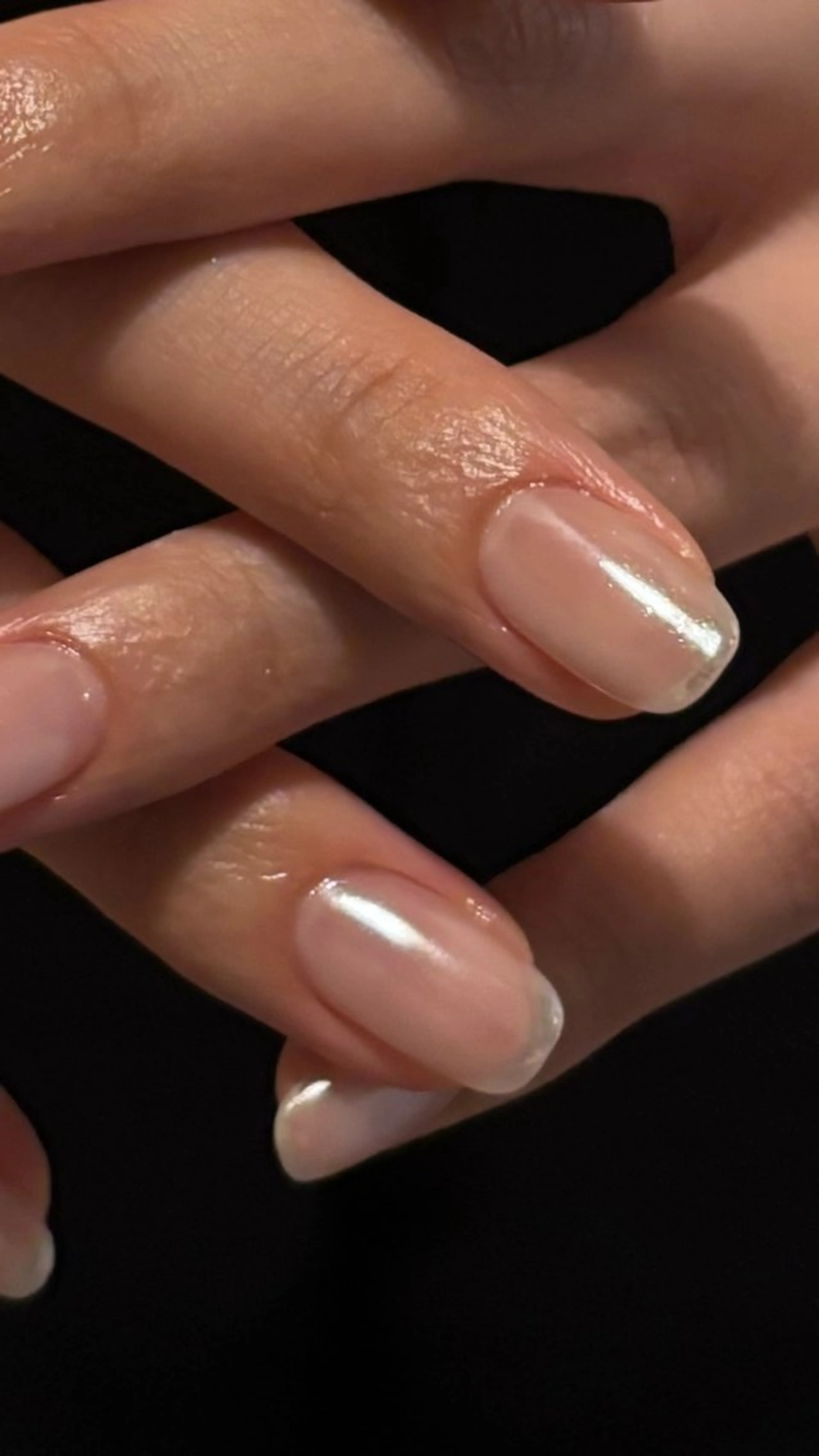 【10月限定クーポン❗️】オフありaurora/mirror nail(ベースカラーなし)の写真