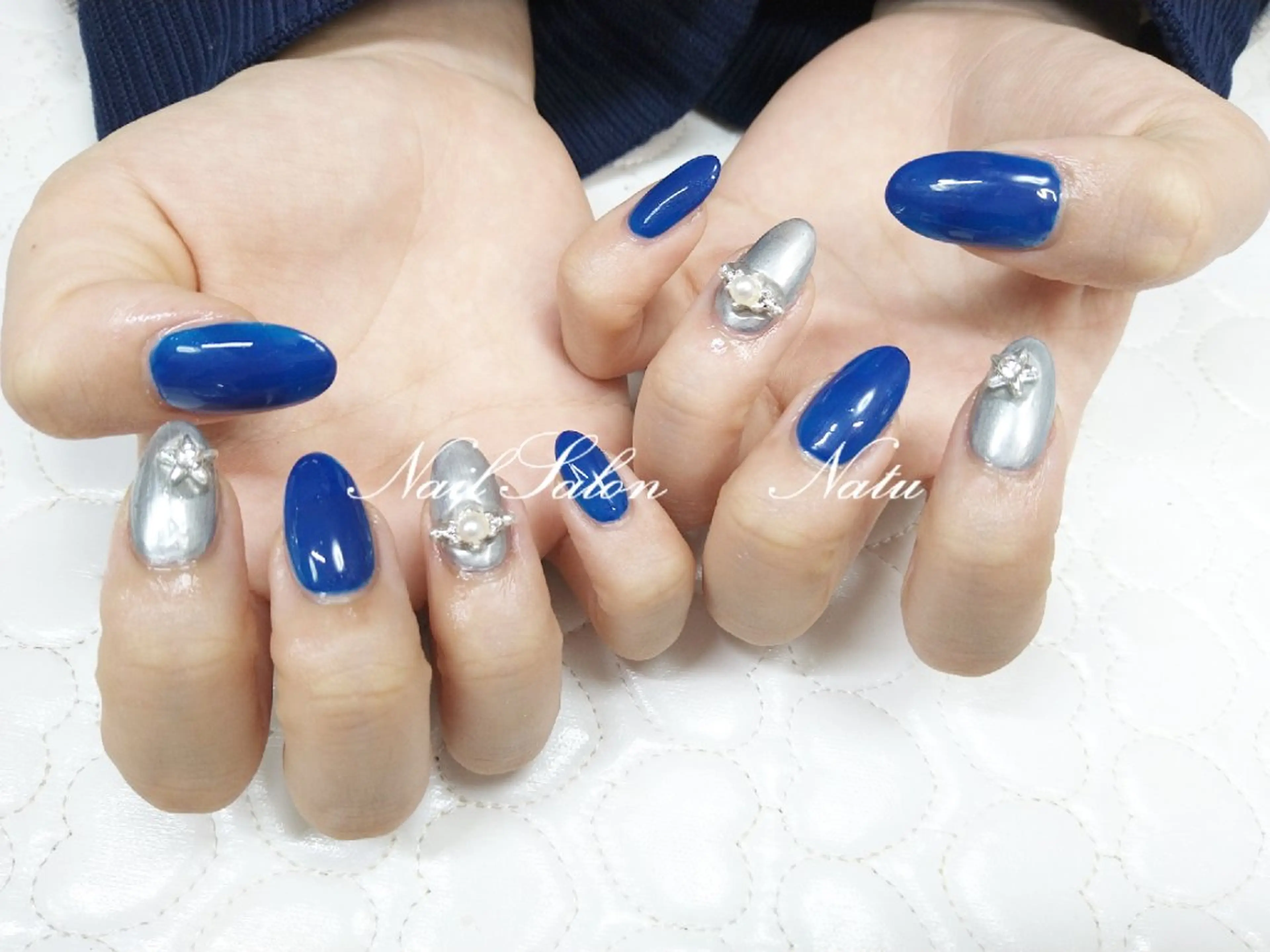 ネイル 長さ出し ショートネイル nailsalon　 Natuのネイルデザイン
