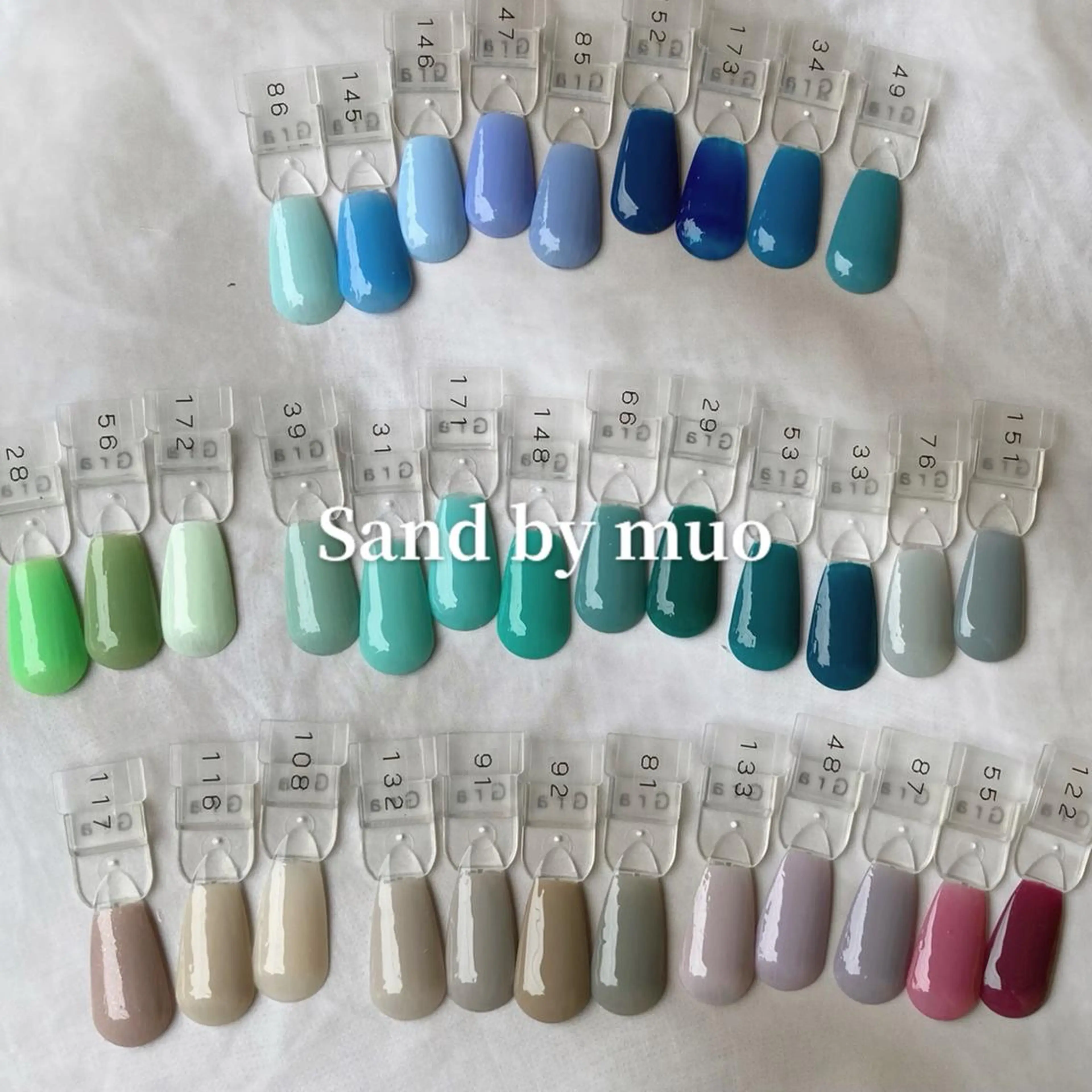 ネイル Sand by muoのネイルデザイン