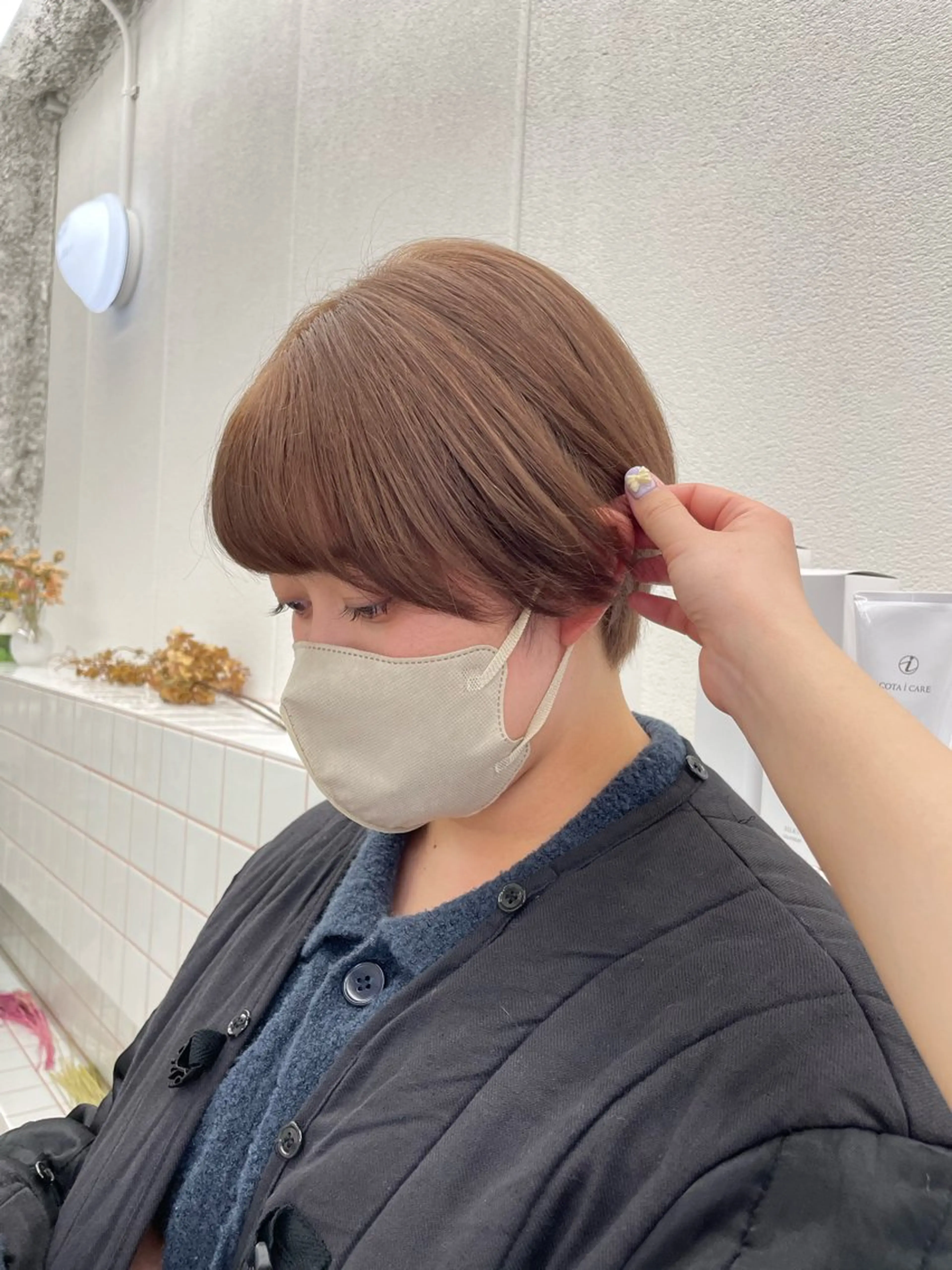カラー ヘアカラー トリートメント 🪷花屋併設🪷 山下悠月のヘアスタイル