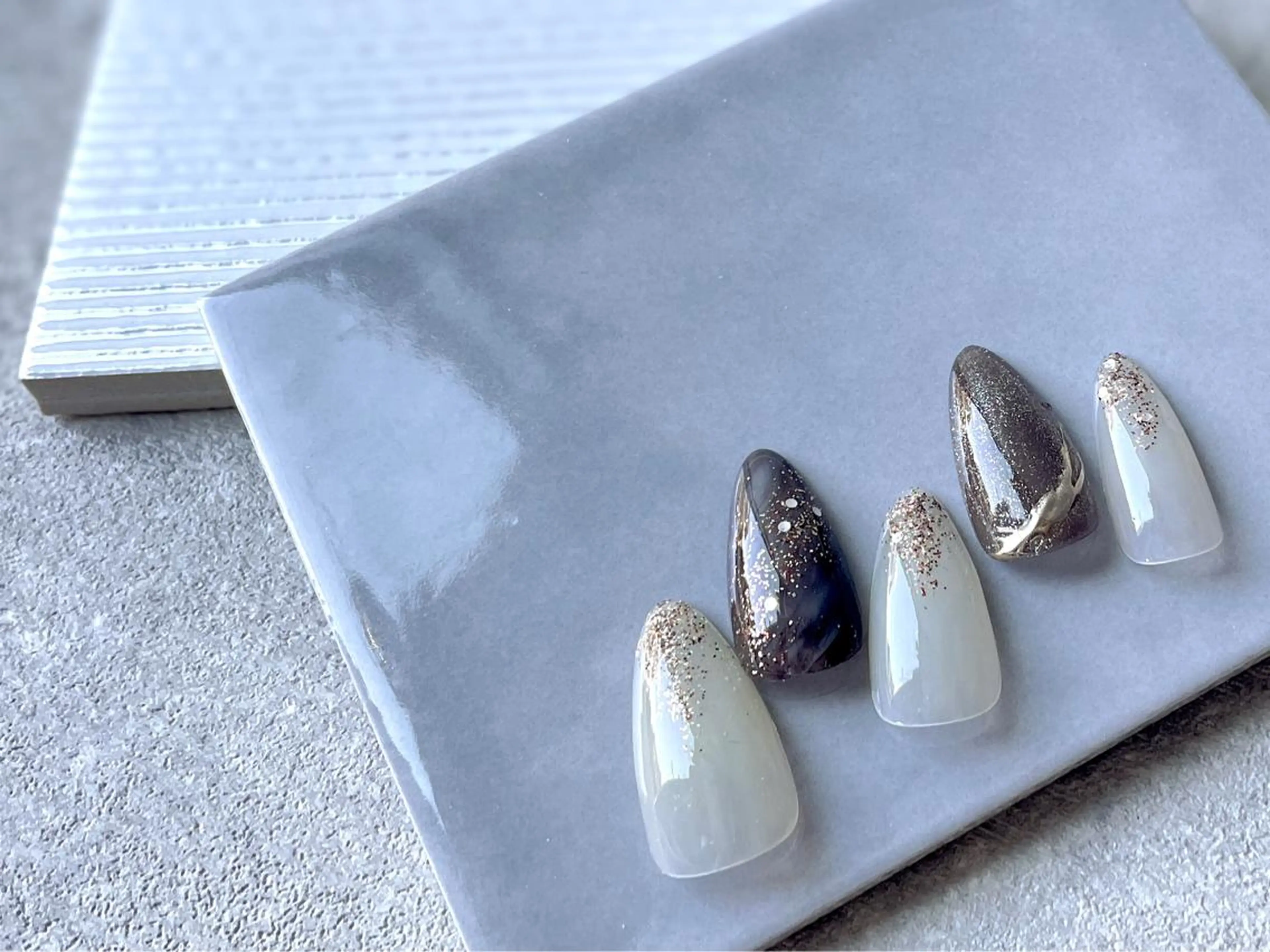 ネイル Aim* 深爪・自爪育成専門店のネイルデザイン