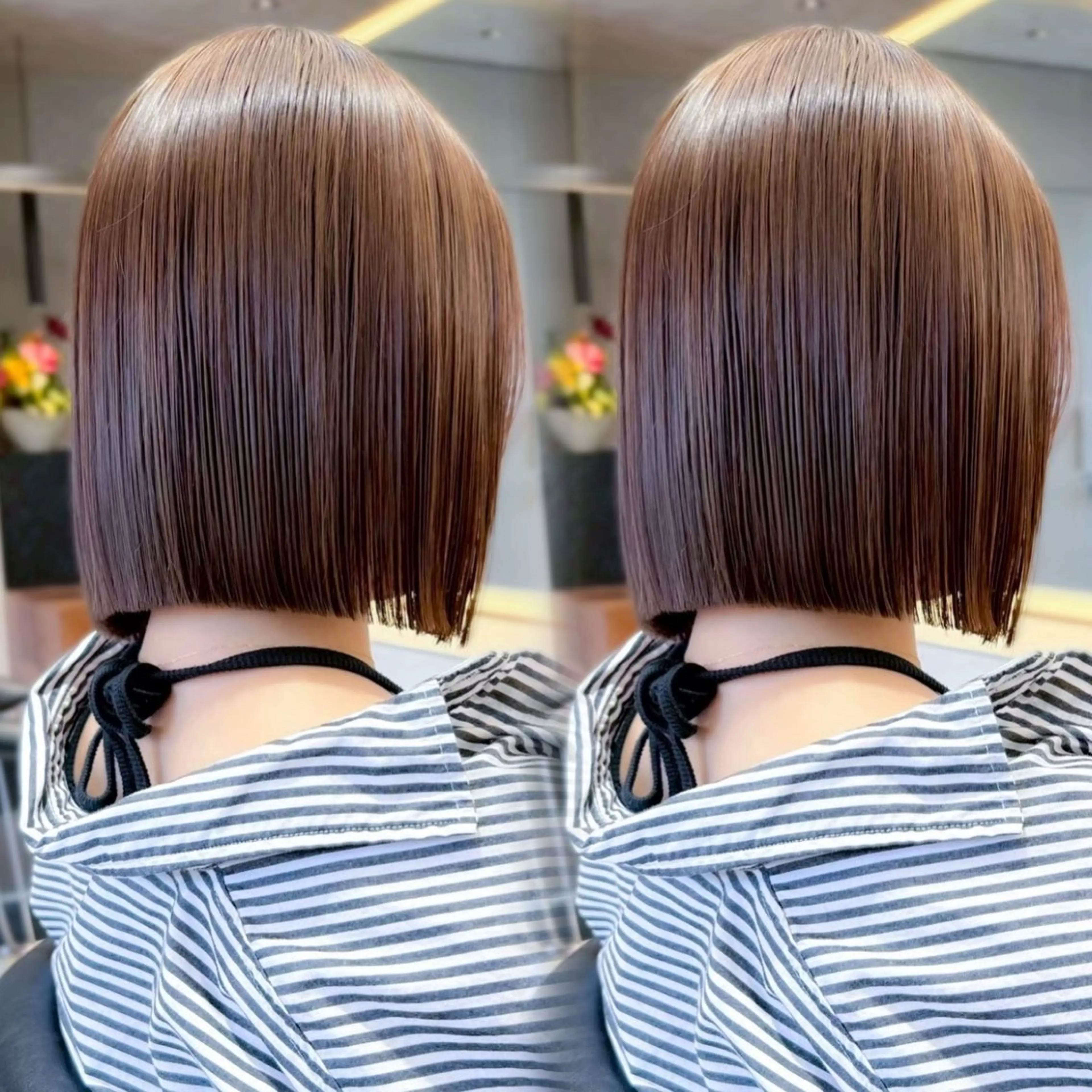 ショート 田中 柚莉愛のヘアスタイル