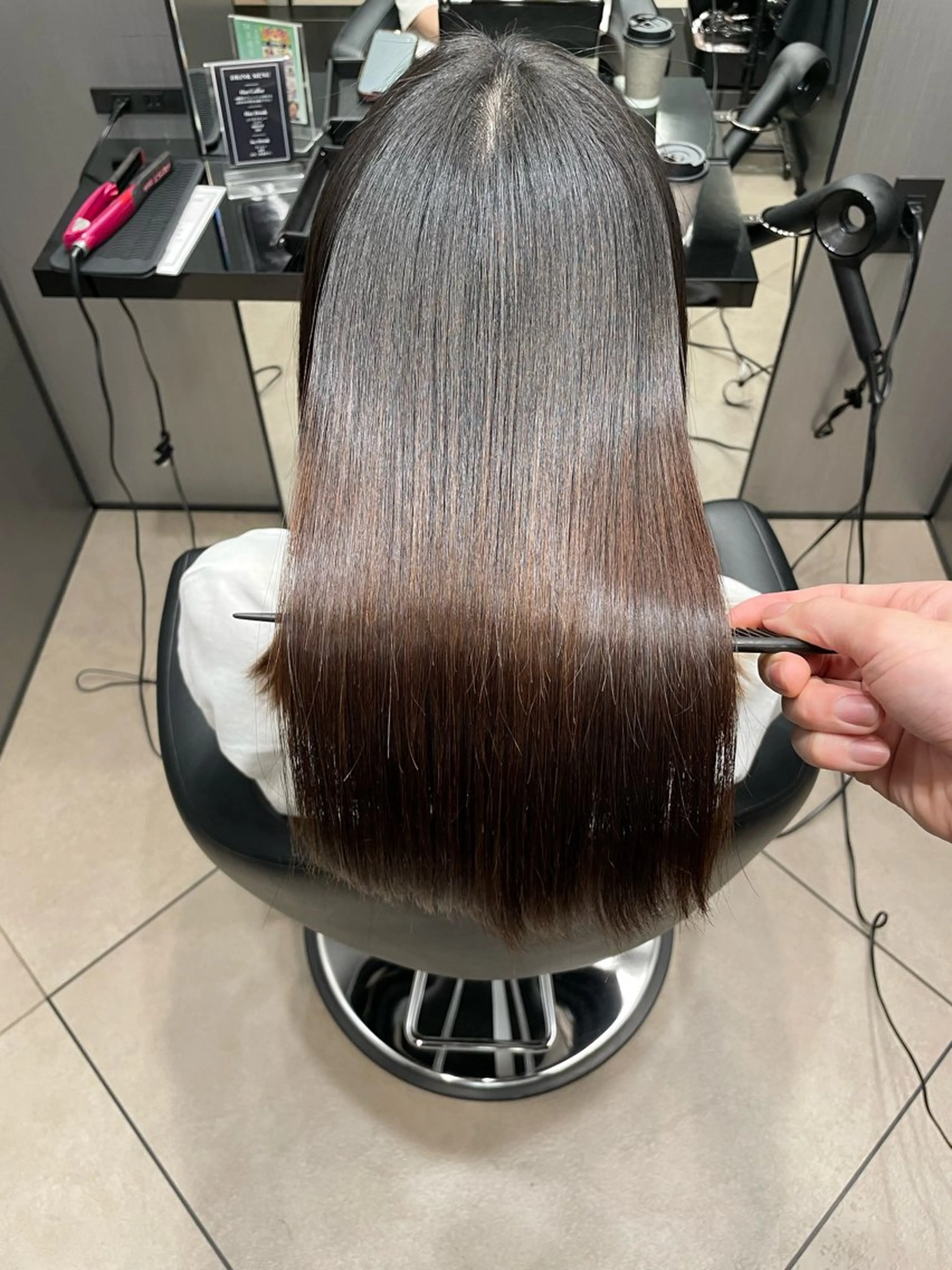 ミディアム 松尾 祐輝のヘアスタイル