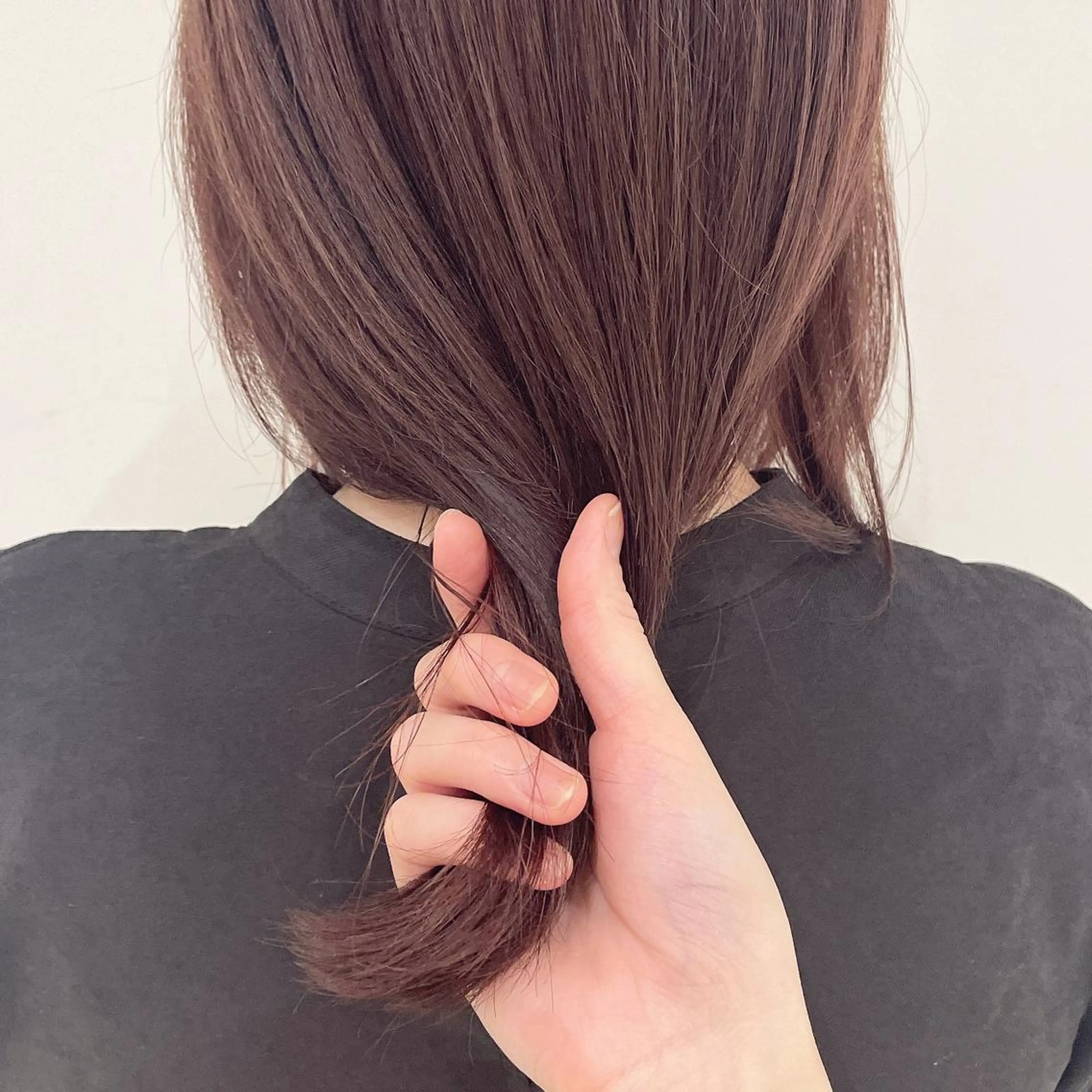 カラー ブラウンカラー ピンクカラー 🍒ばばみさき 🍒のヘアスタイル