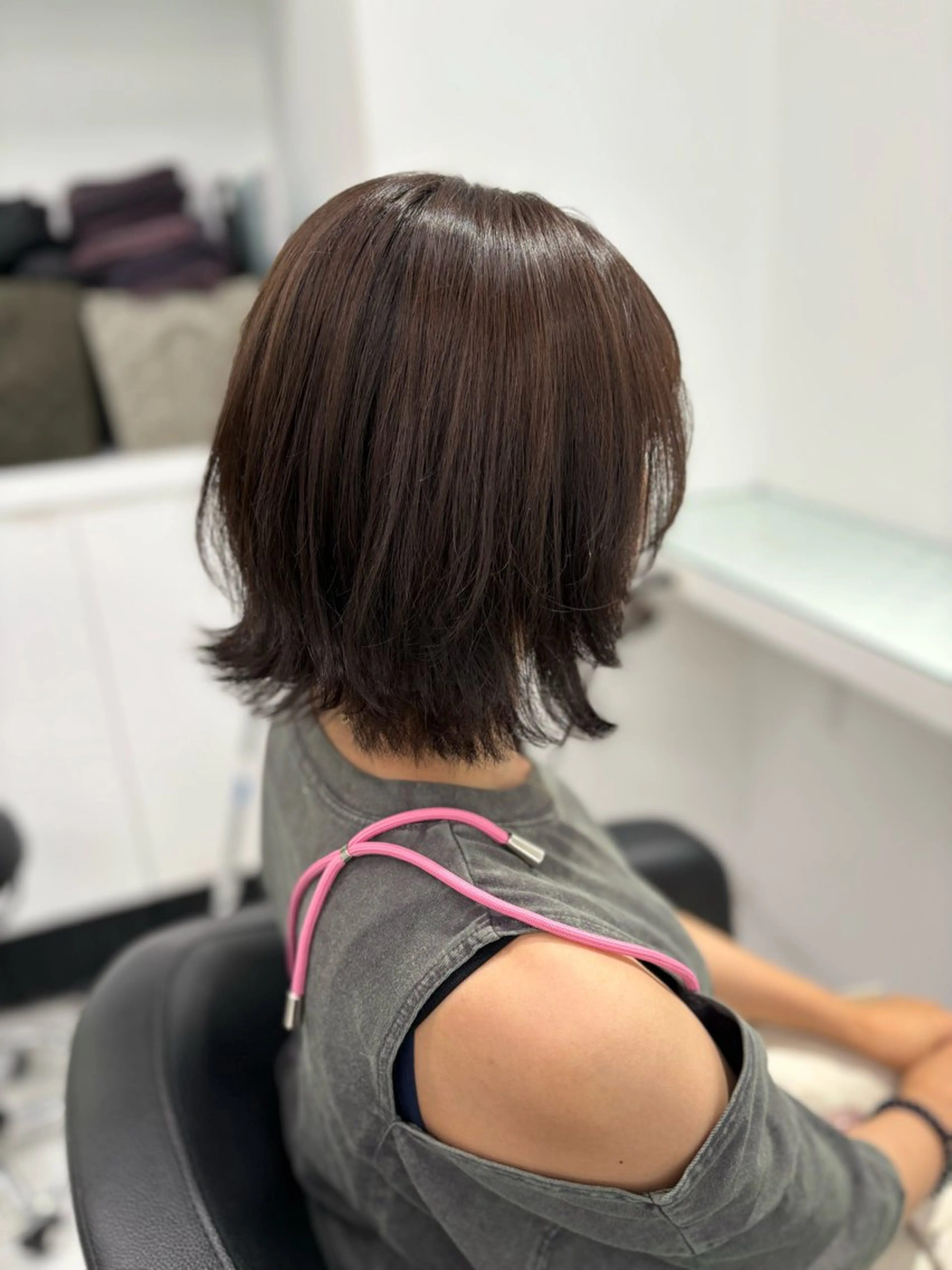 ミディアム カット 透明感💕今っぽ似合 わせ𝐍𝐨. 𝟏のヘアスタイル