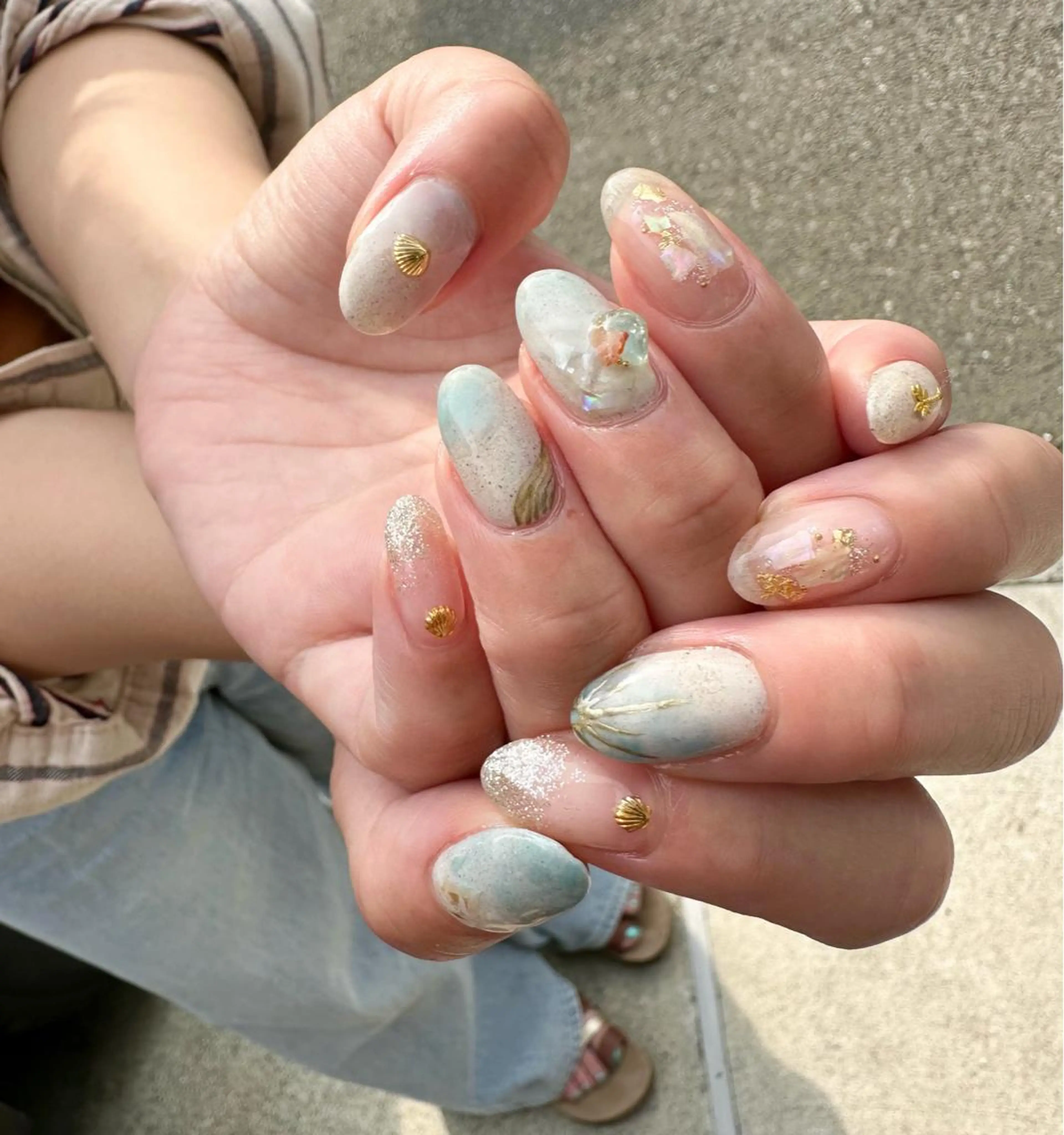 ネイル ハンドネイル ネイルサロン Lafuのネイルデザイン