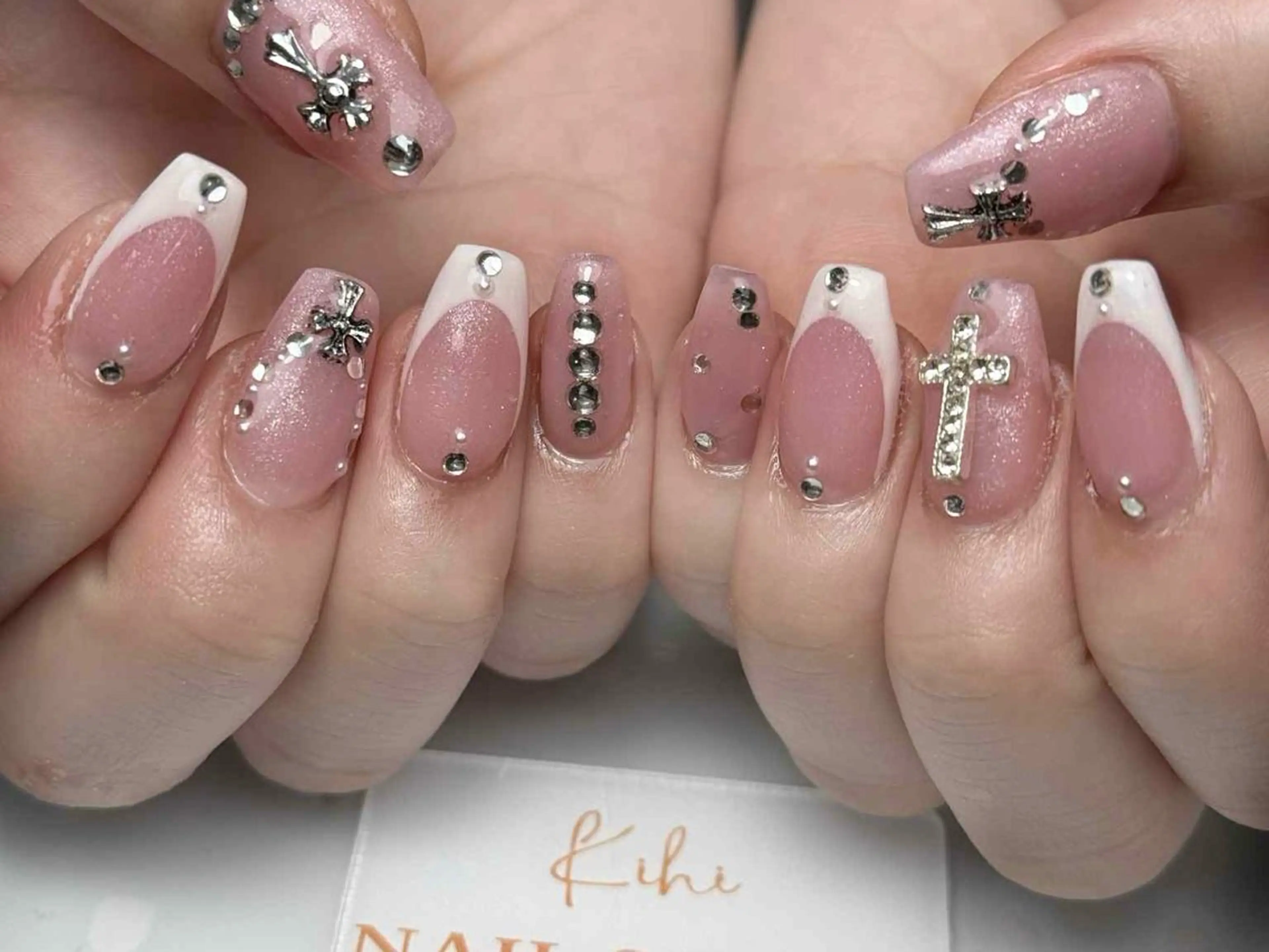 ネイル アートネイル フレンチネイル ジェルネイル グラデーション 韓国ネイル ハンドネイル ハンドケア Nail Salon Kihi さくらのネイルデザイン