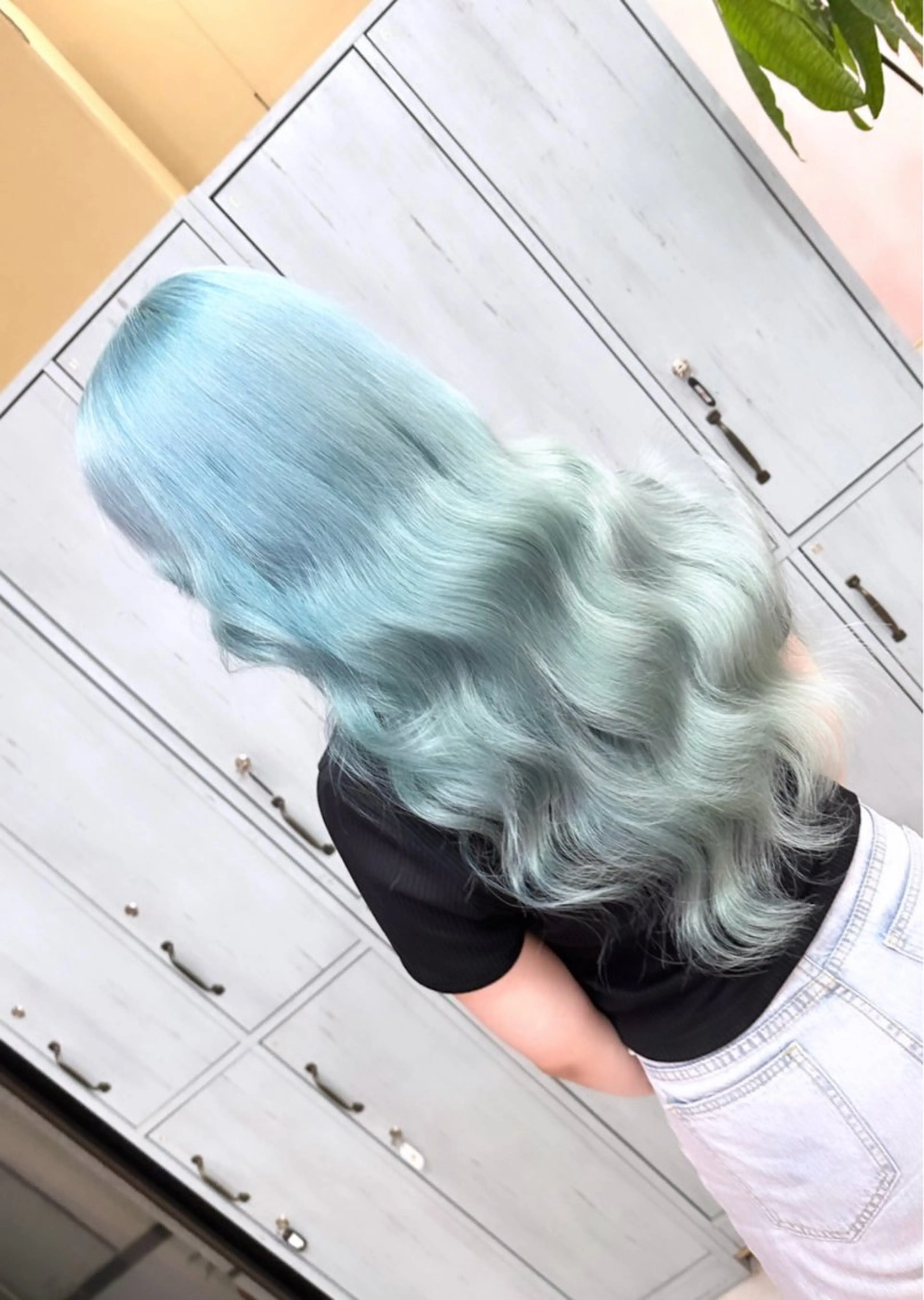 セミロング カラー ブリーチ ブラウンカラー ケアブリーチ ダブルカラー イヤリングカラー 🎀憧れ髪色再現🎀 /MANATOのヘアスタイル