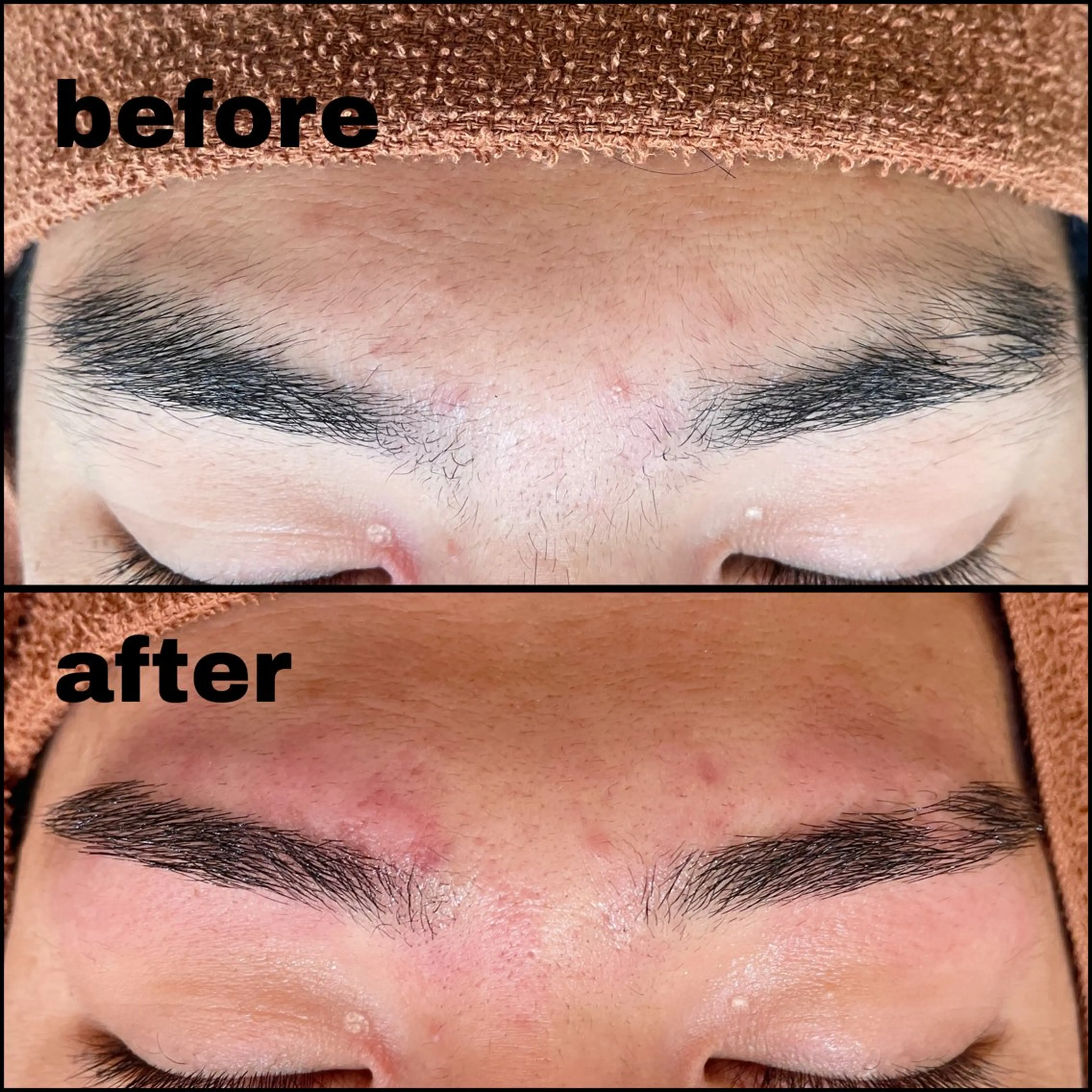 🫧🩶アイブロウシート(WAX脱毛)🩶🫧の写真