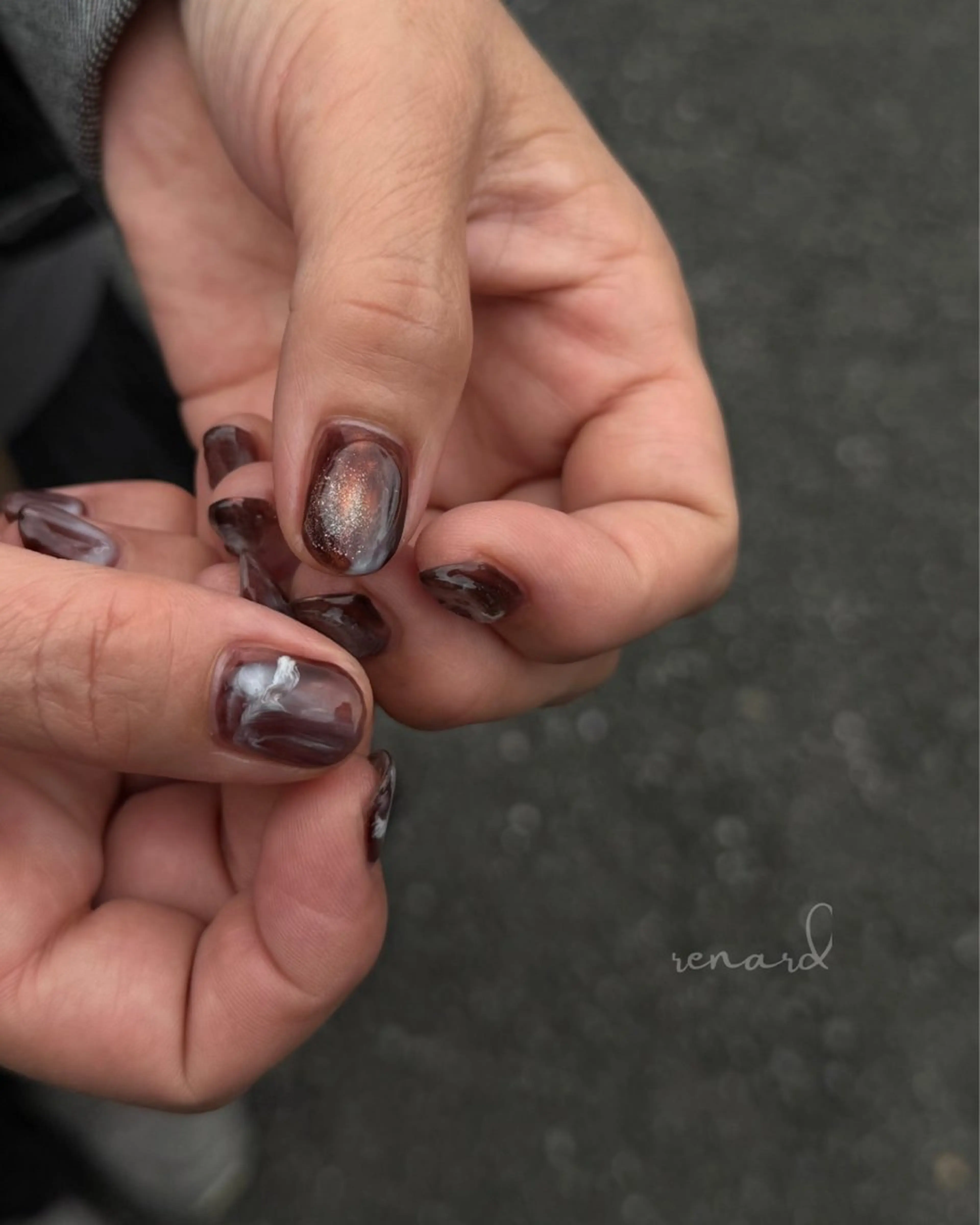 ショート renard nailのネイルデザイン