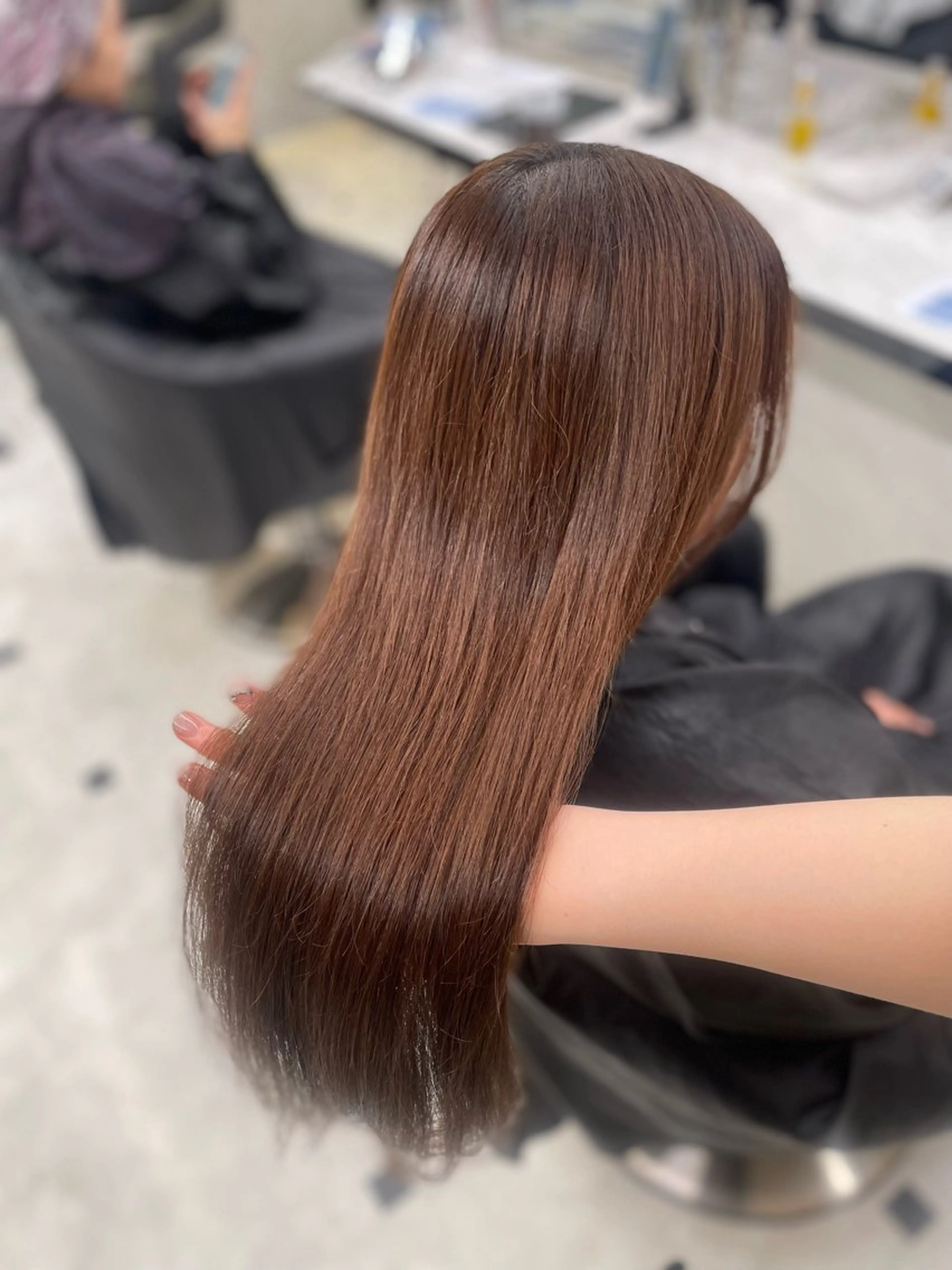 セミロング トリートメント うる艶トレンドヘア 🕊️上野BABYのヘアスタイル