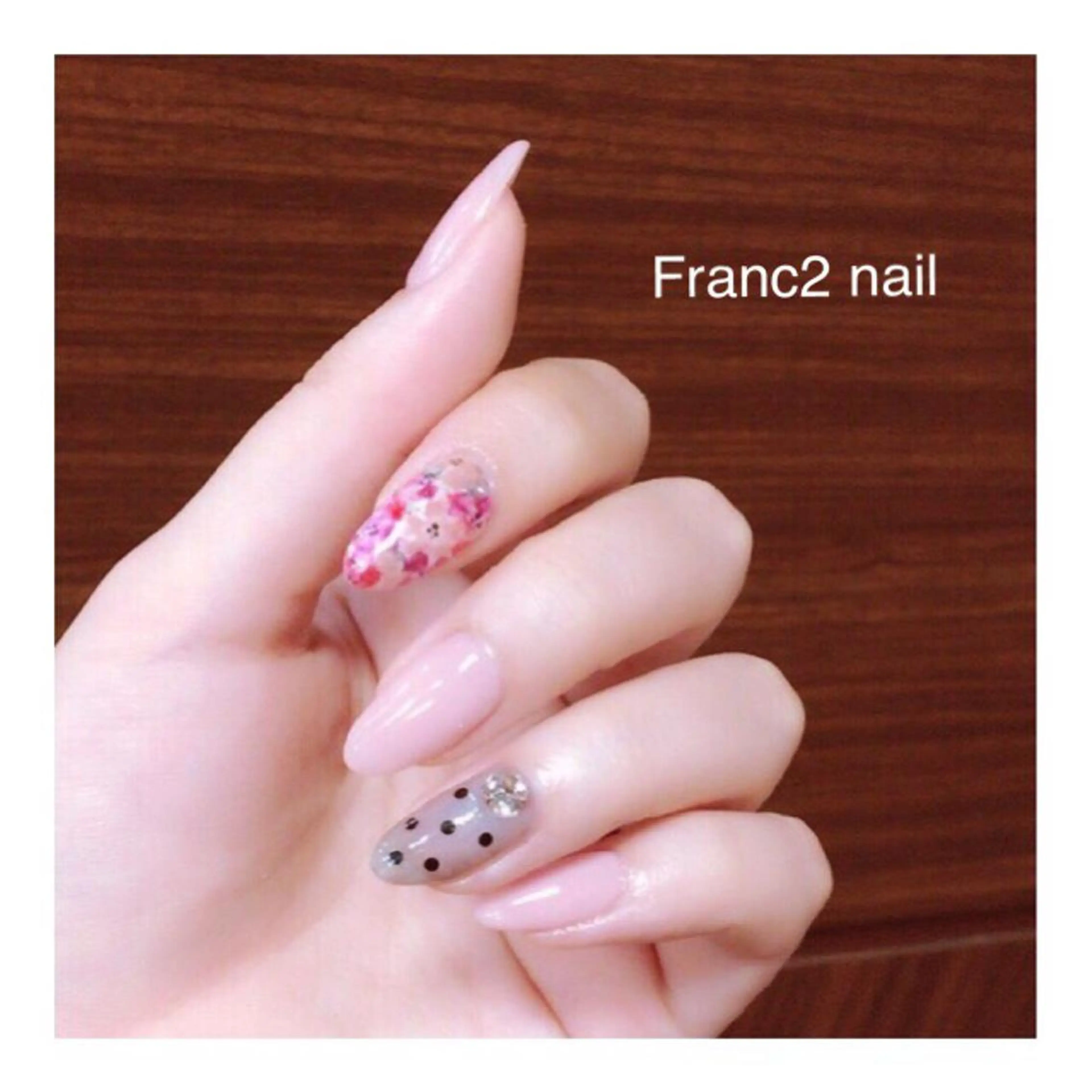ネイル マツエク・マツパ Franc2 nail所属・玉造、森ノ宮 fran2 nailのネイルデザイン