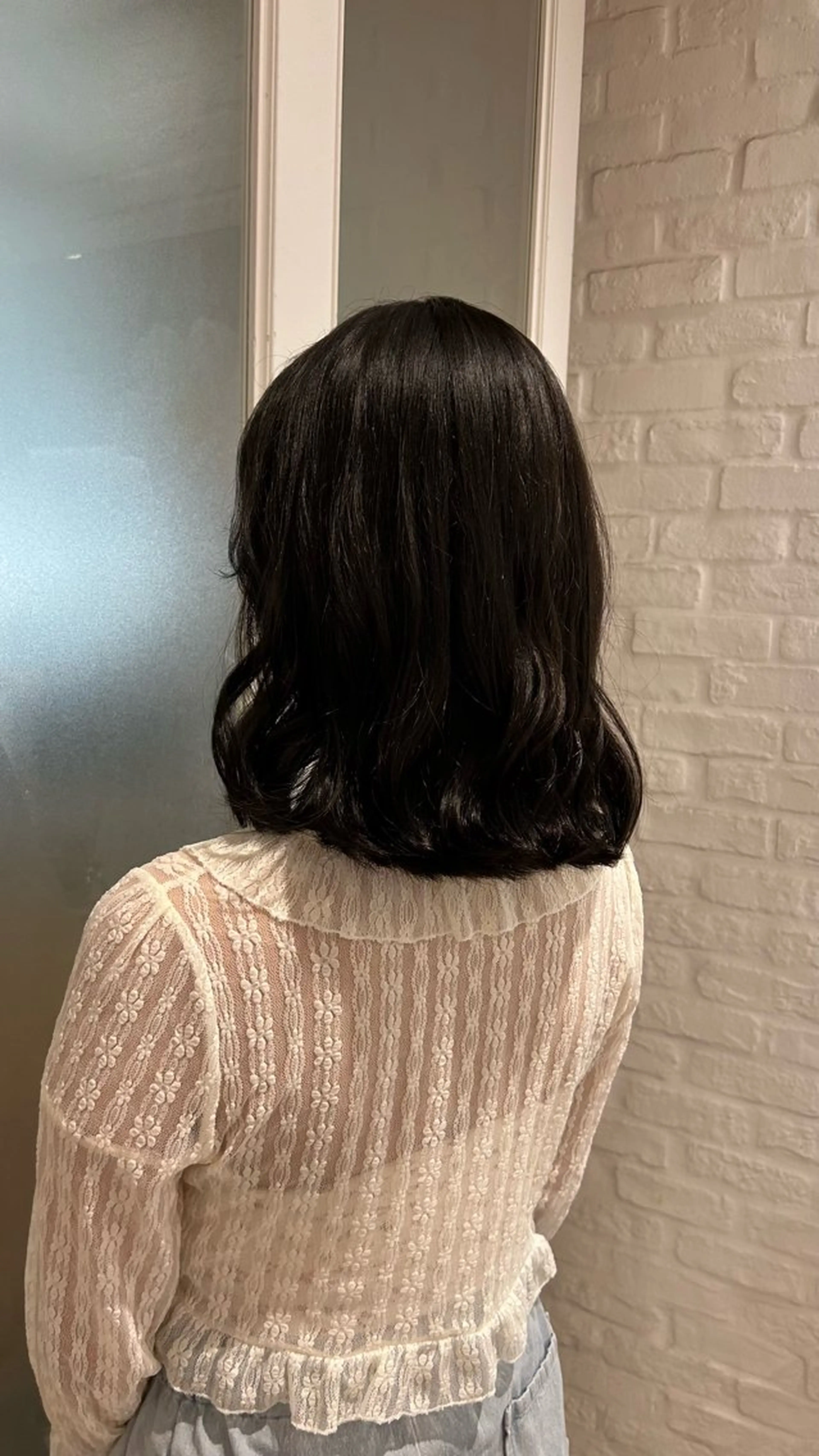 ミディアム 黒木 彩未のヘアスタイル