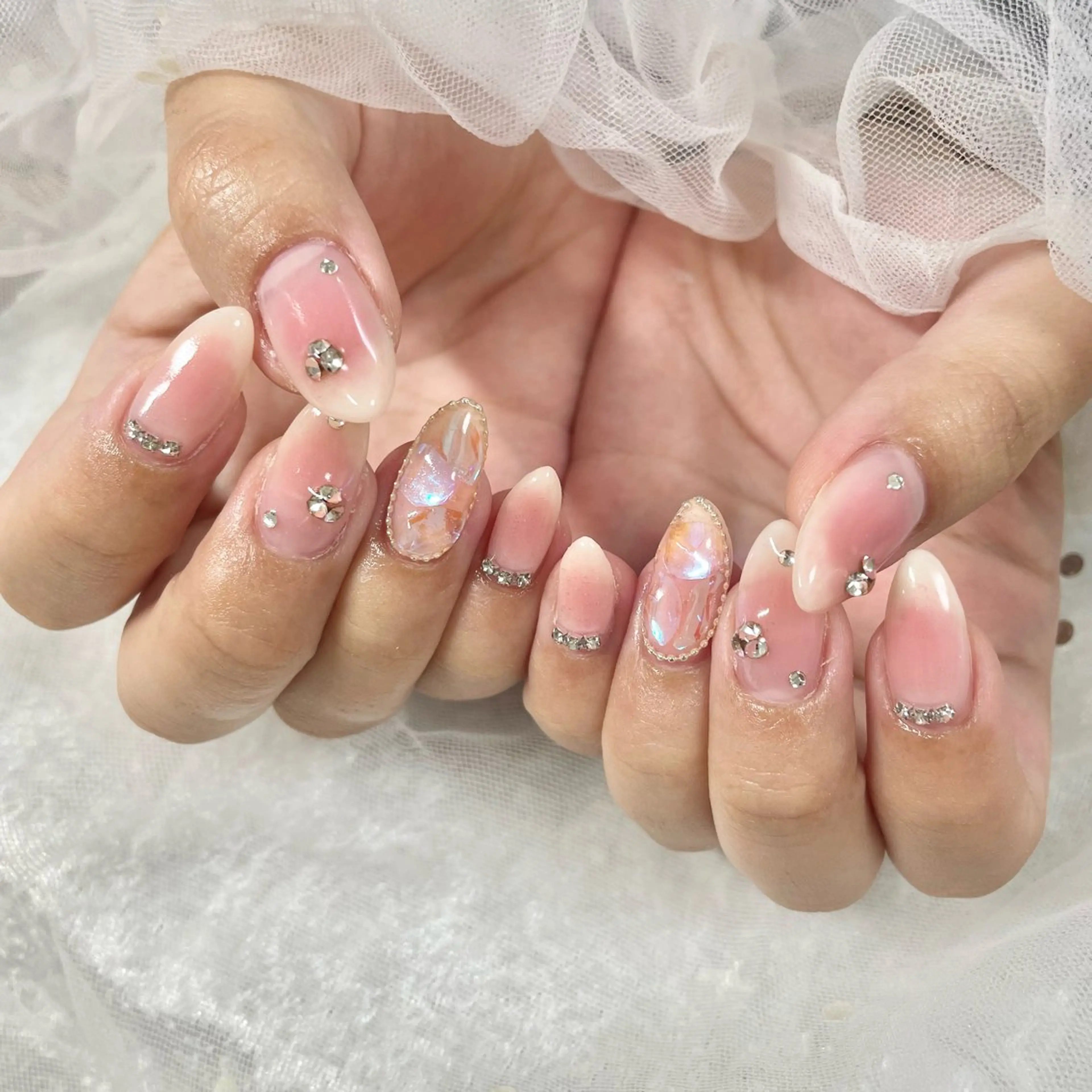 ネイル チークネイル ハンドネイル 🎀AYAKO 🎀中韓ネイルのネイルデザイン