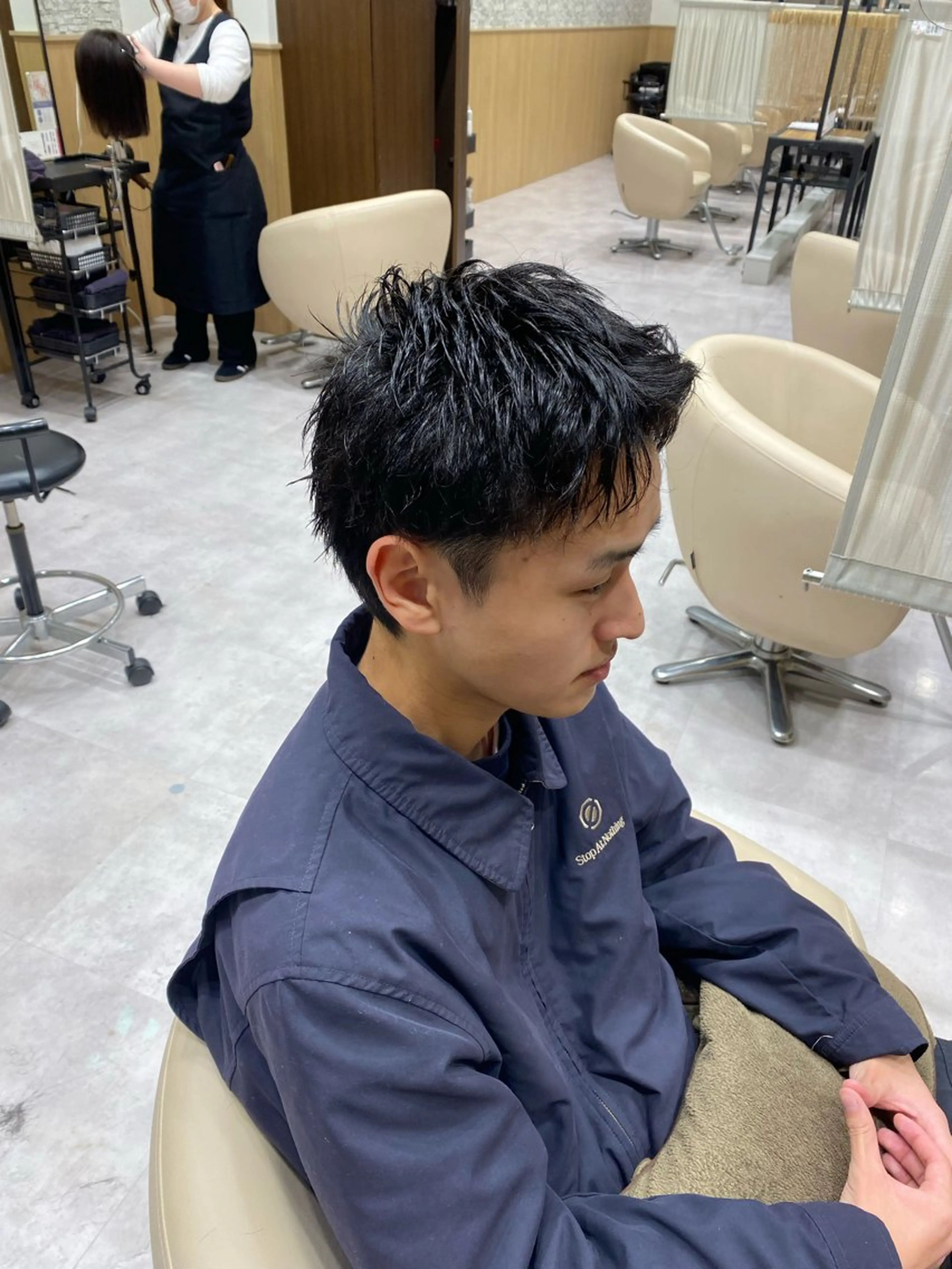 ショート UNIX所属・《無料施術》/ メンズパーマ/村上翼のヘアスタイル