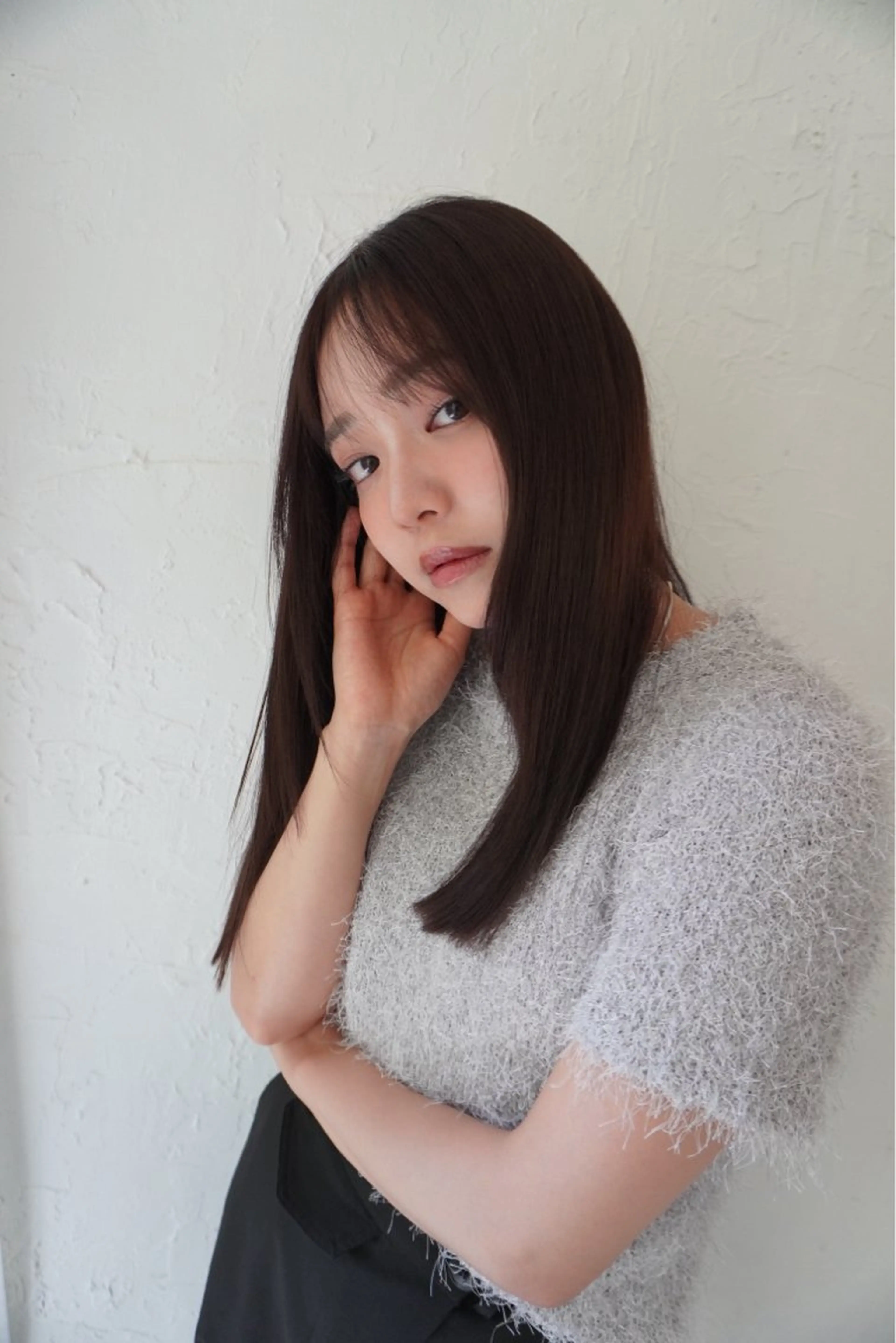 ロング カット ヘアカラー トリートメント ヘッドスパ putri店長 和田鈴采のヘアスタイル