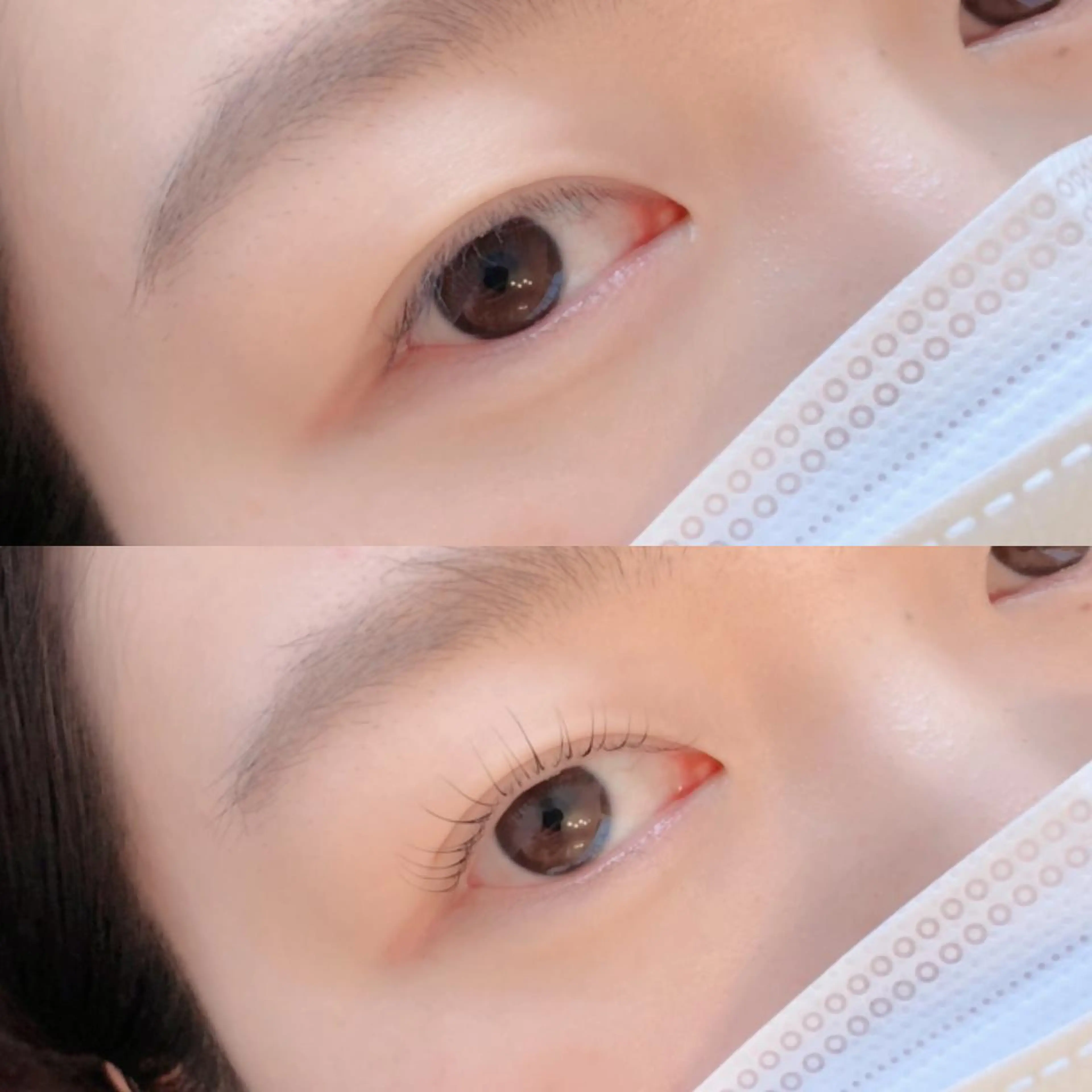 マツエク・マツパ 一重×まつ毛パーマ マツパ eyelash/eyebrow　salon Fika所属・水軒 朋美のマツエク・マツパデザイン