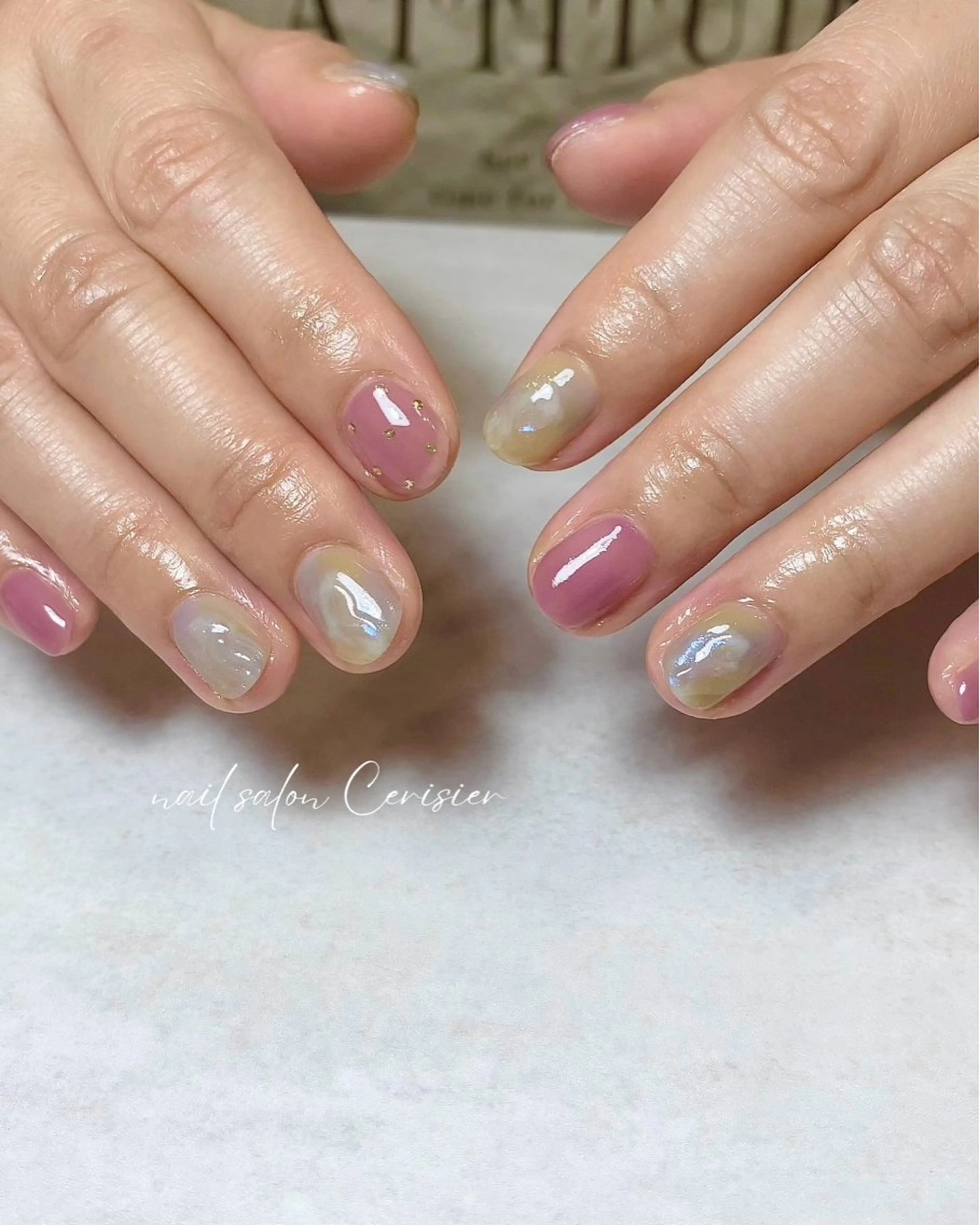 ネイル ハンドネイル cerisier nailのネイルデザイン