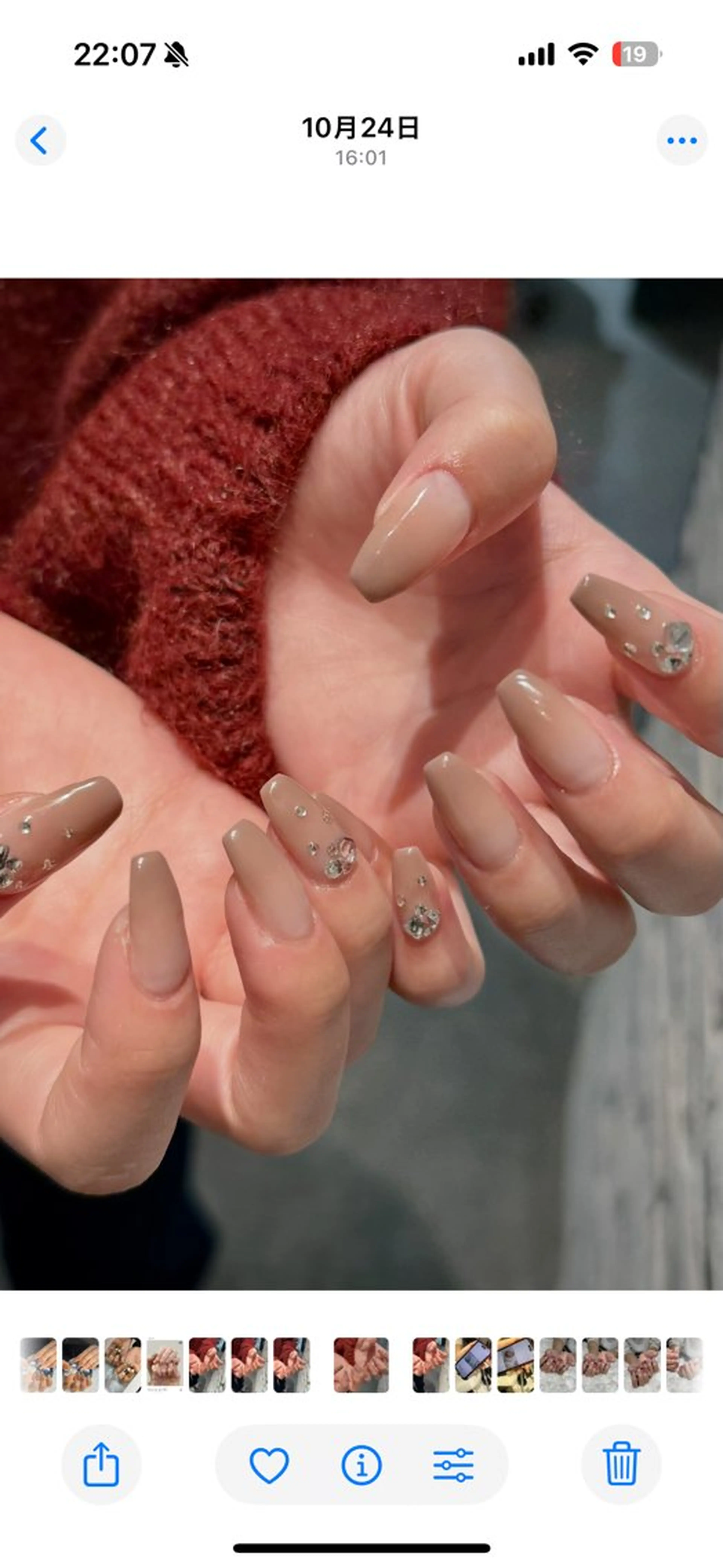 ネイル ハンドネイル m kaori𓃟のネイルデザイン