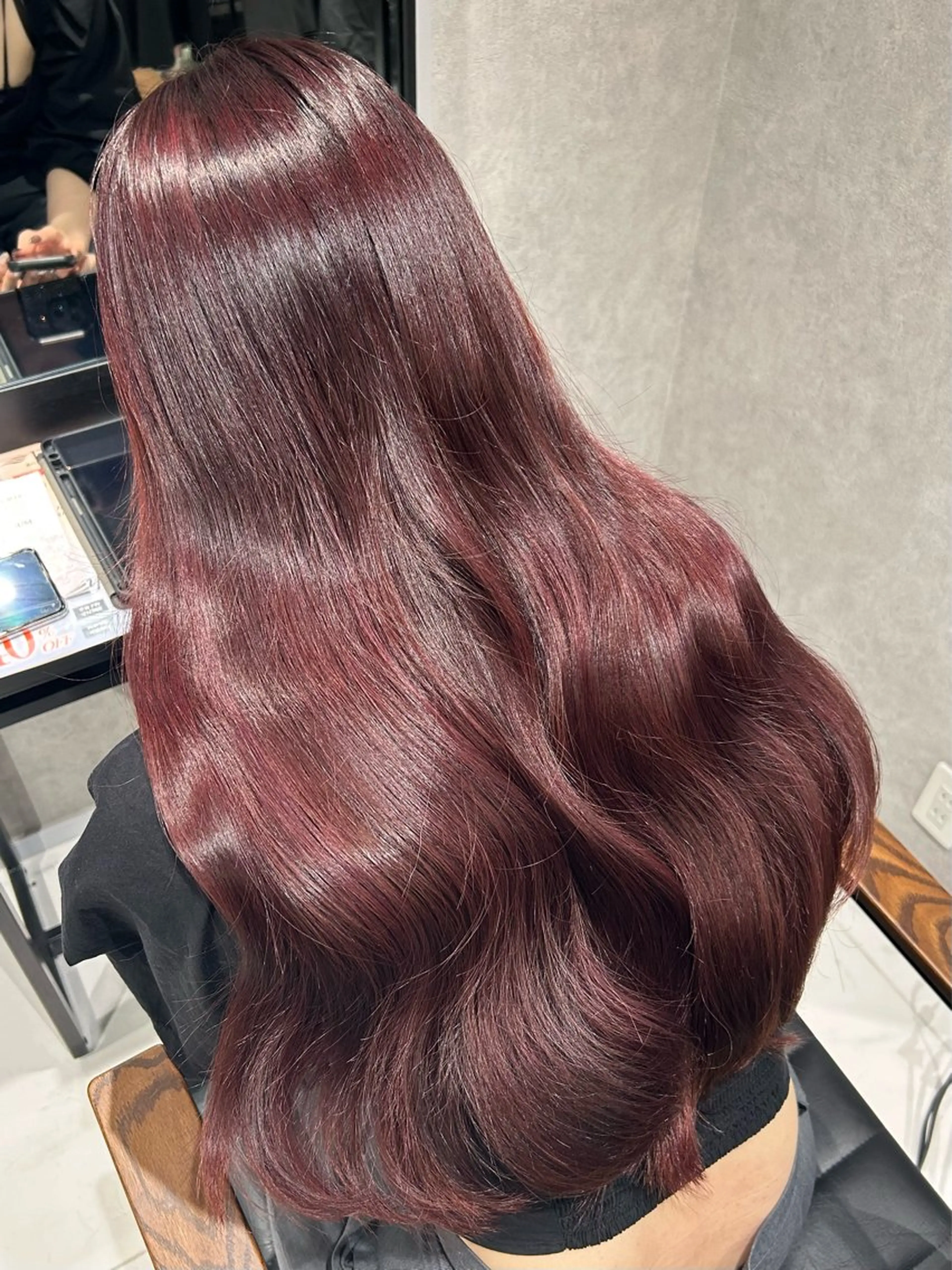 カラー ヘアカラー 透明感カラー🩵 束感まつげ🪼海月のマツエク・マツパデザイン