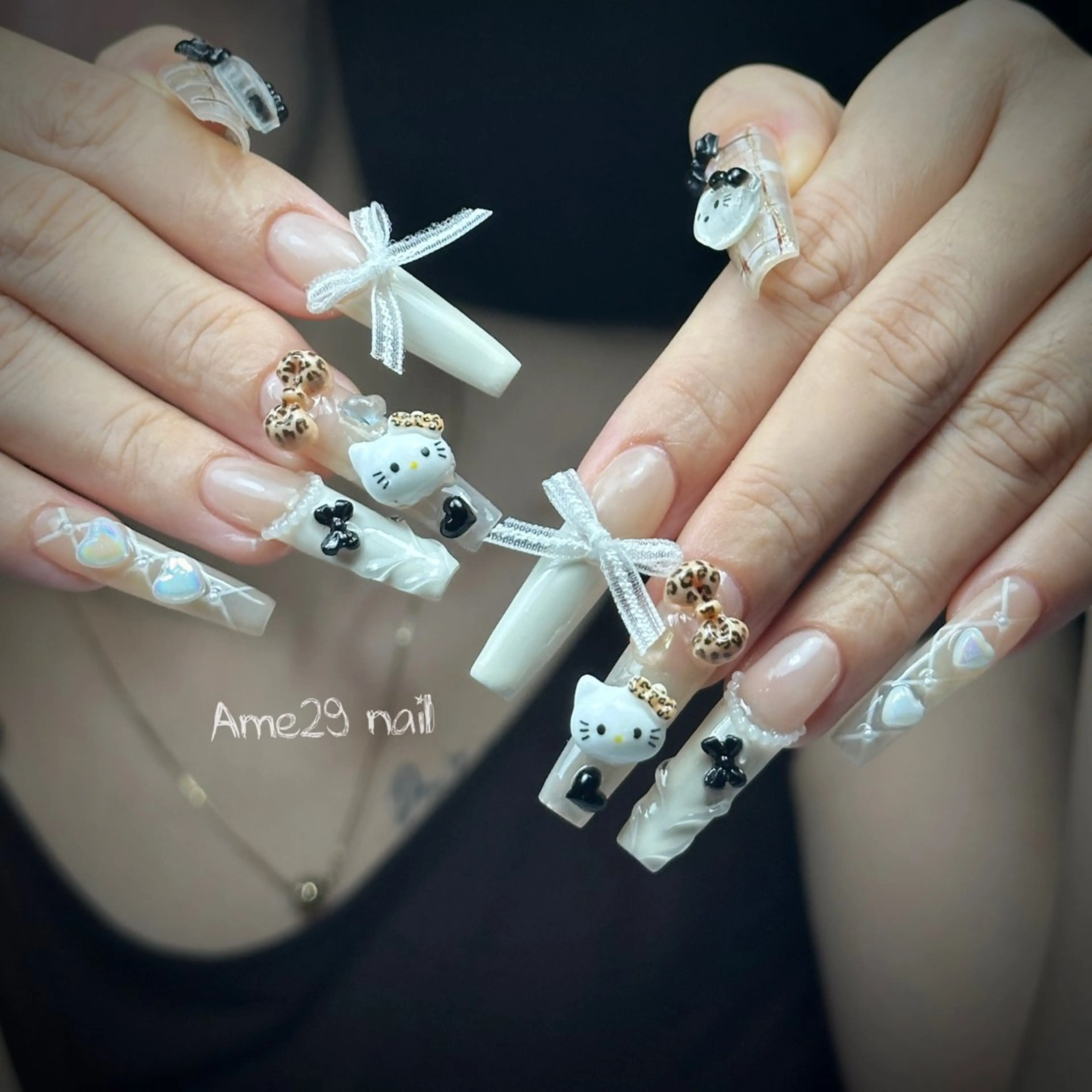 ネイル キラキラネイル Ame29NailOsaka所属・AME29 Nail ネイルサロンのネイルデザイン