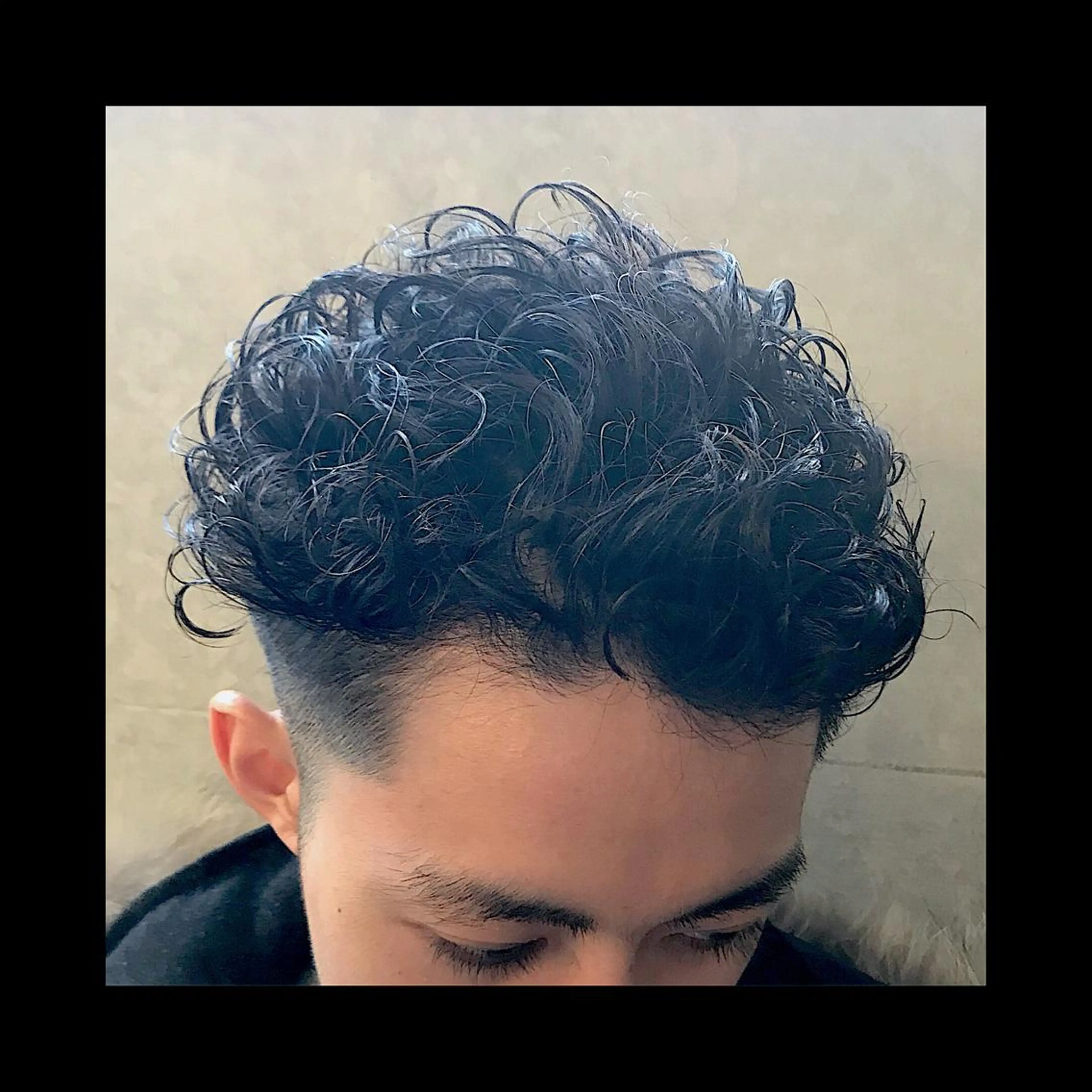 ショート パーマ カット パーマ 及川シゲル 髪質改善講師のヘアスタイル