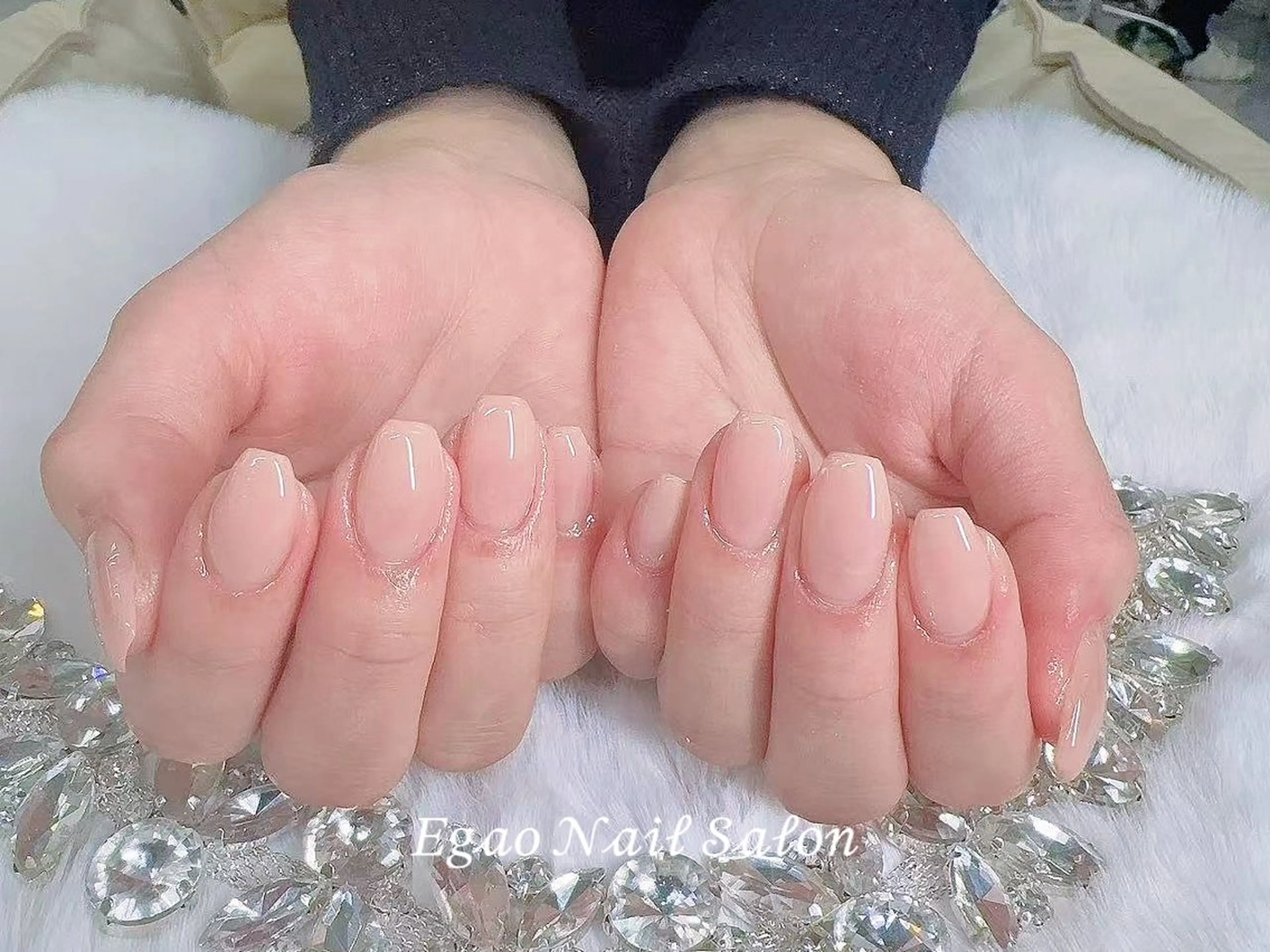 ネイル アートネイル フットネイル フレンチネイル ジェルネイル 持ち込み ハンドネイル Egao Nail Salonのネイルデザイン