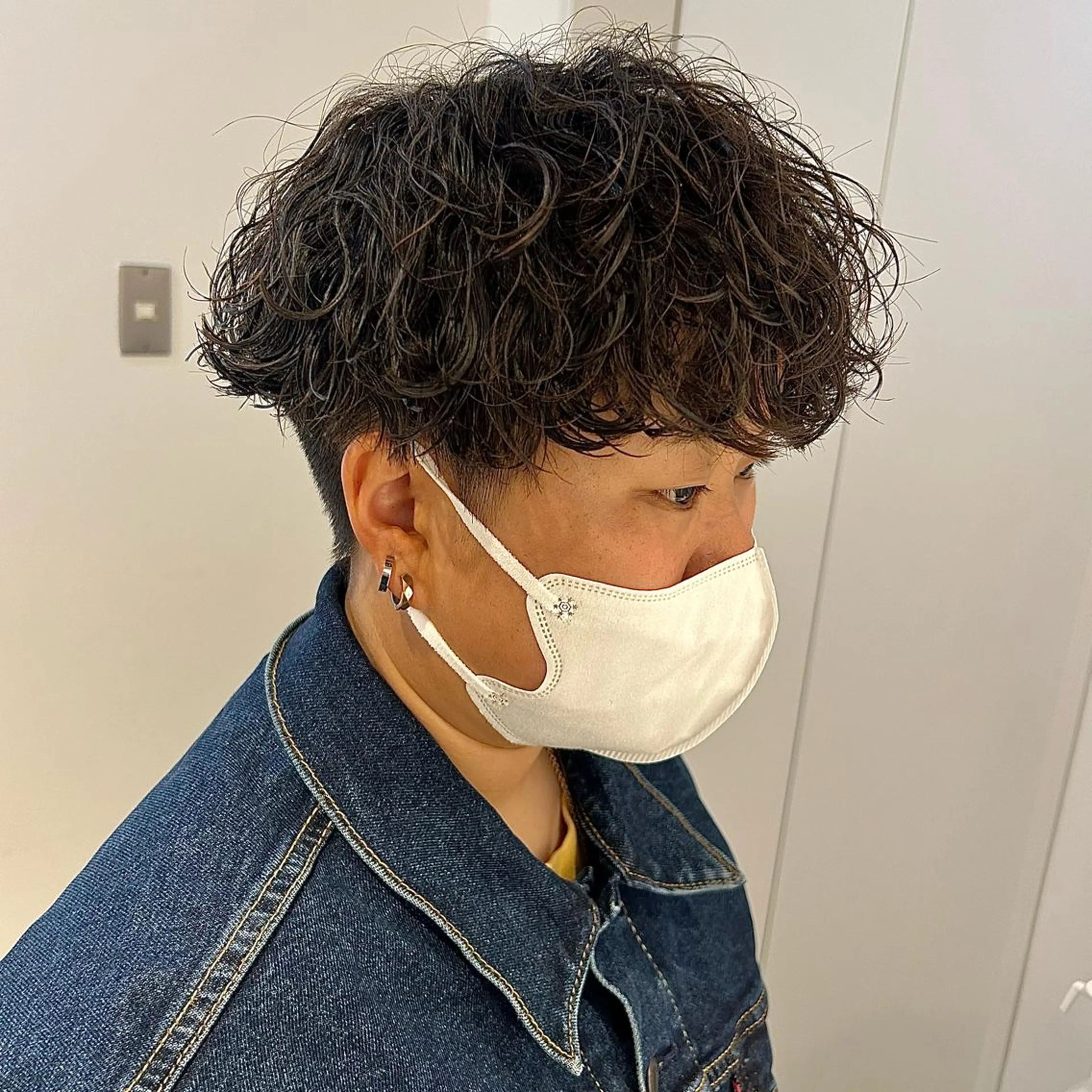 パーマ メンズ カット パーマ CYAN by acoron .池袋所属・メンズパーマ職人 ユキハシのヘアスタイル