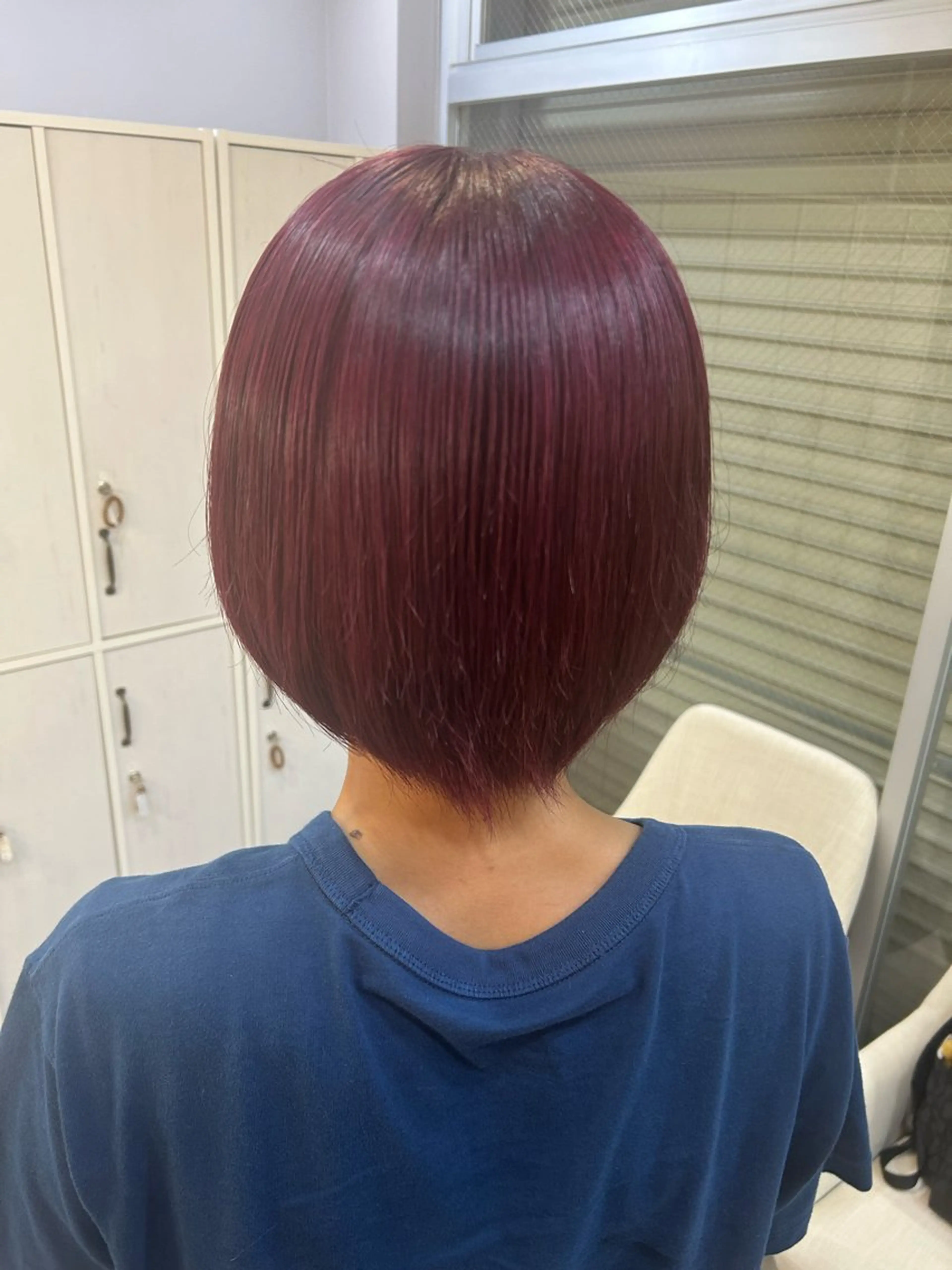 カラー ブリーチ ピンクカラー ローズカラー ヘアカラー 伊藤 愛理のヘアスタイル