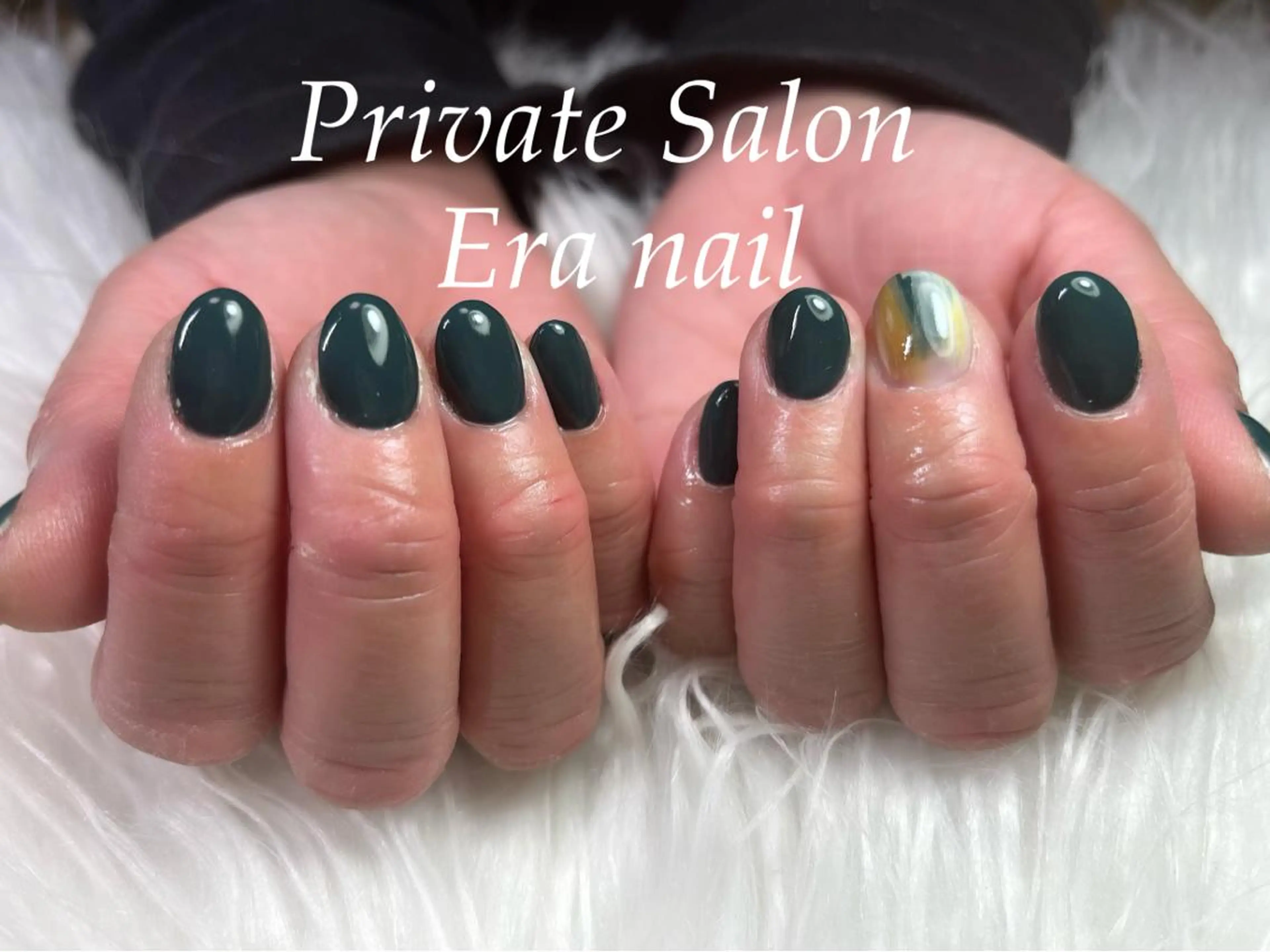 ネイル 持ち込み シンプルネイル Era nailのネイルデザイン