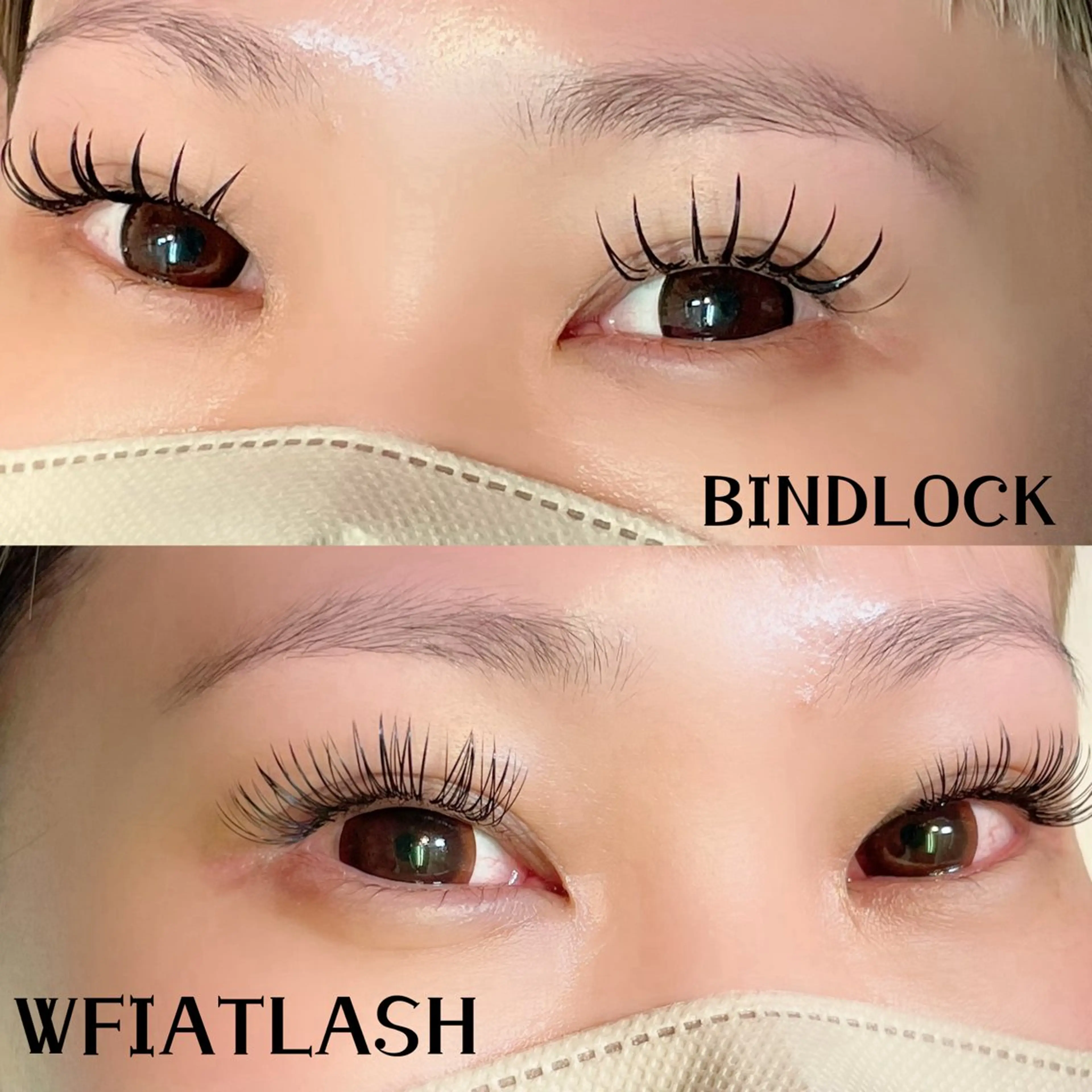 マツエク・マツパ バインドロック フラットラッシュ EYENA eyelash所属・♥TUMUGI ♥パリエクのマツエク・マツパデザイン
