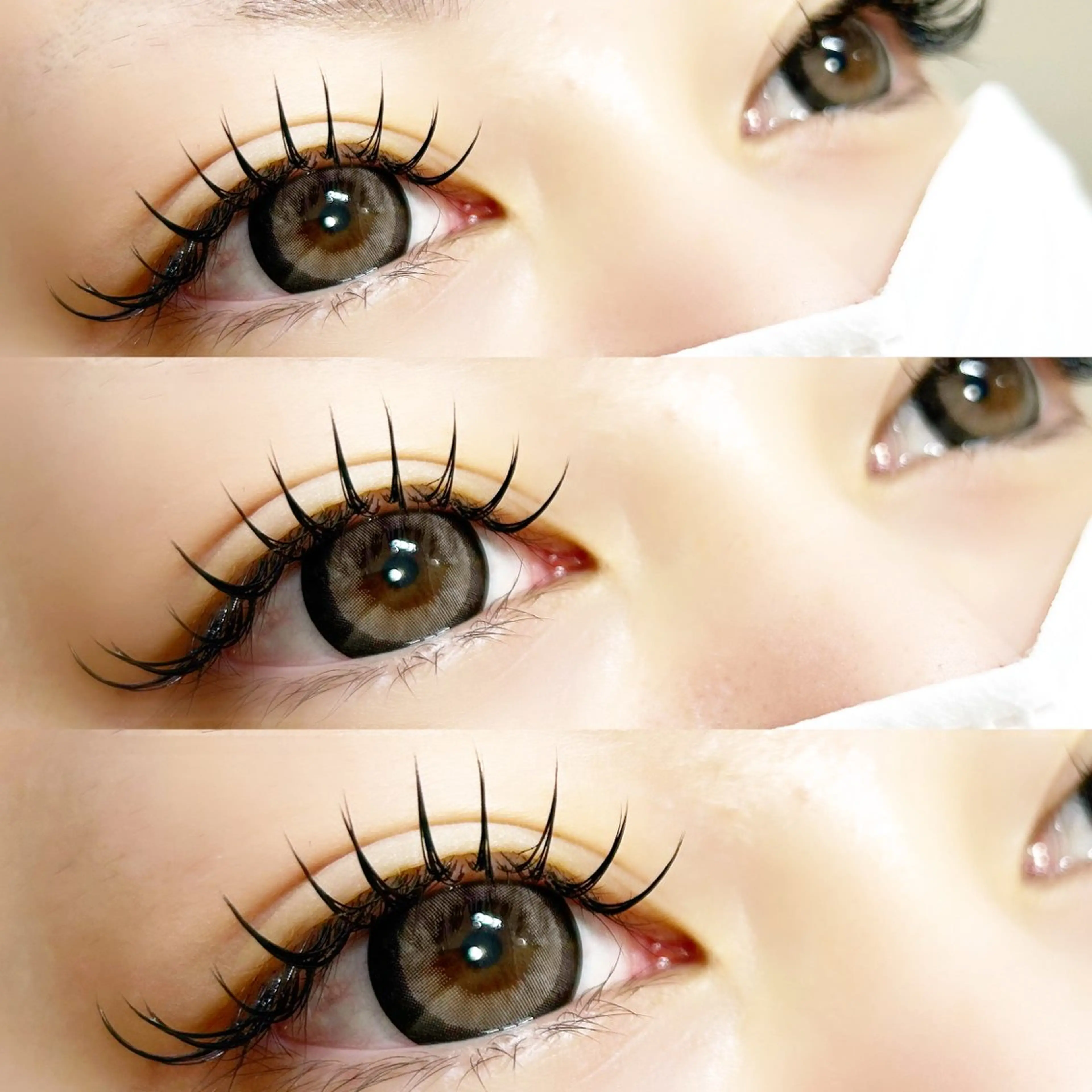 マツエク・マツパ IWABUCHI SAEのマツエク・マツパデザイン