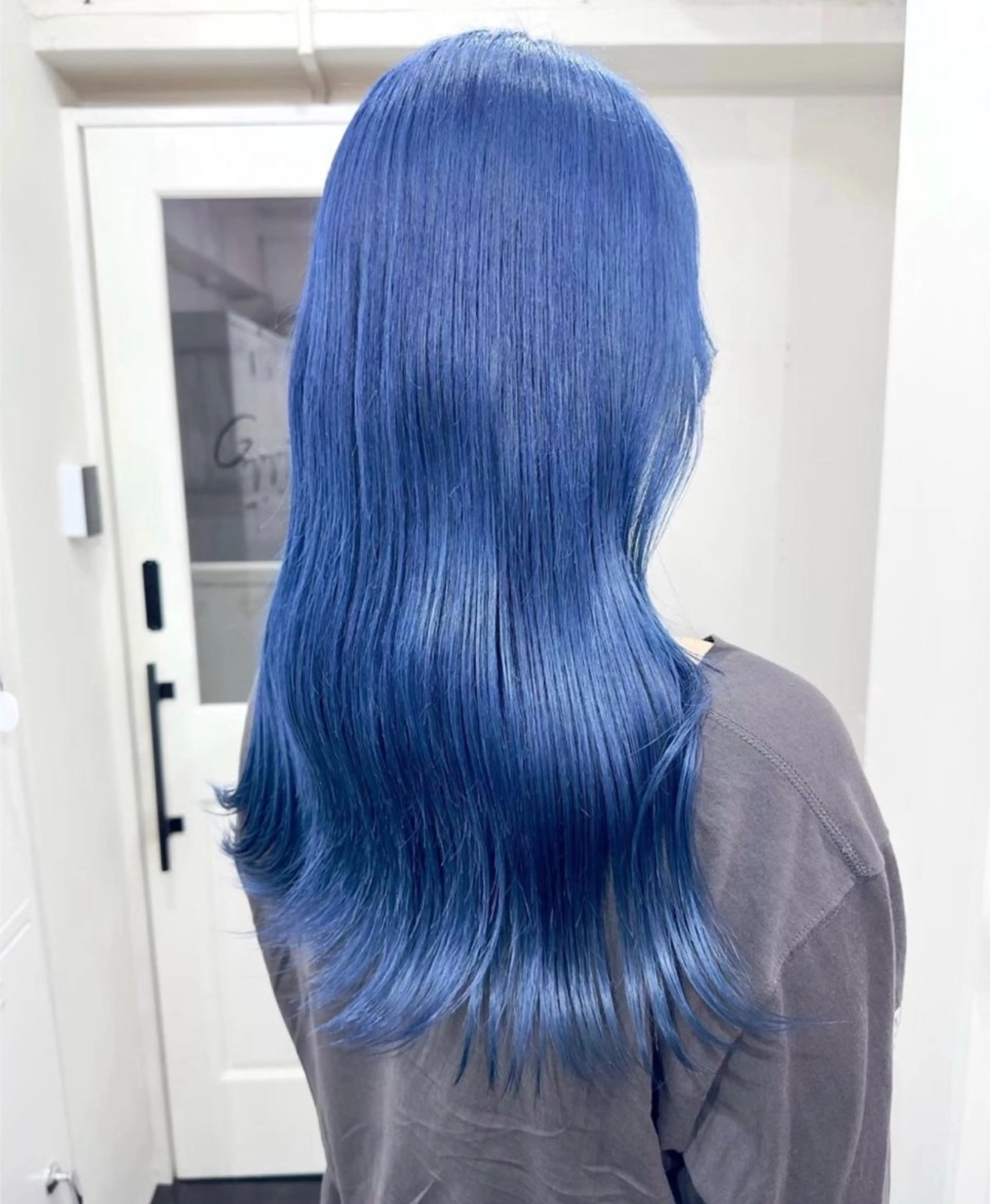 ロング ヘアカラー トリートメント モテ艶🪄ベージュ カラー🧸RUKAのヘアスタイル