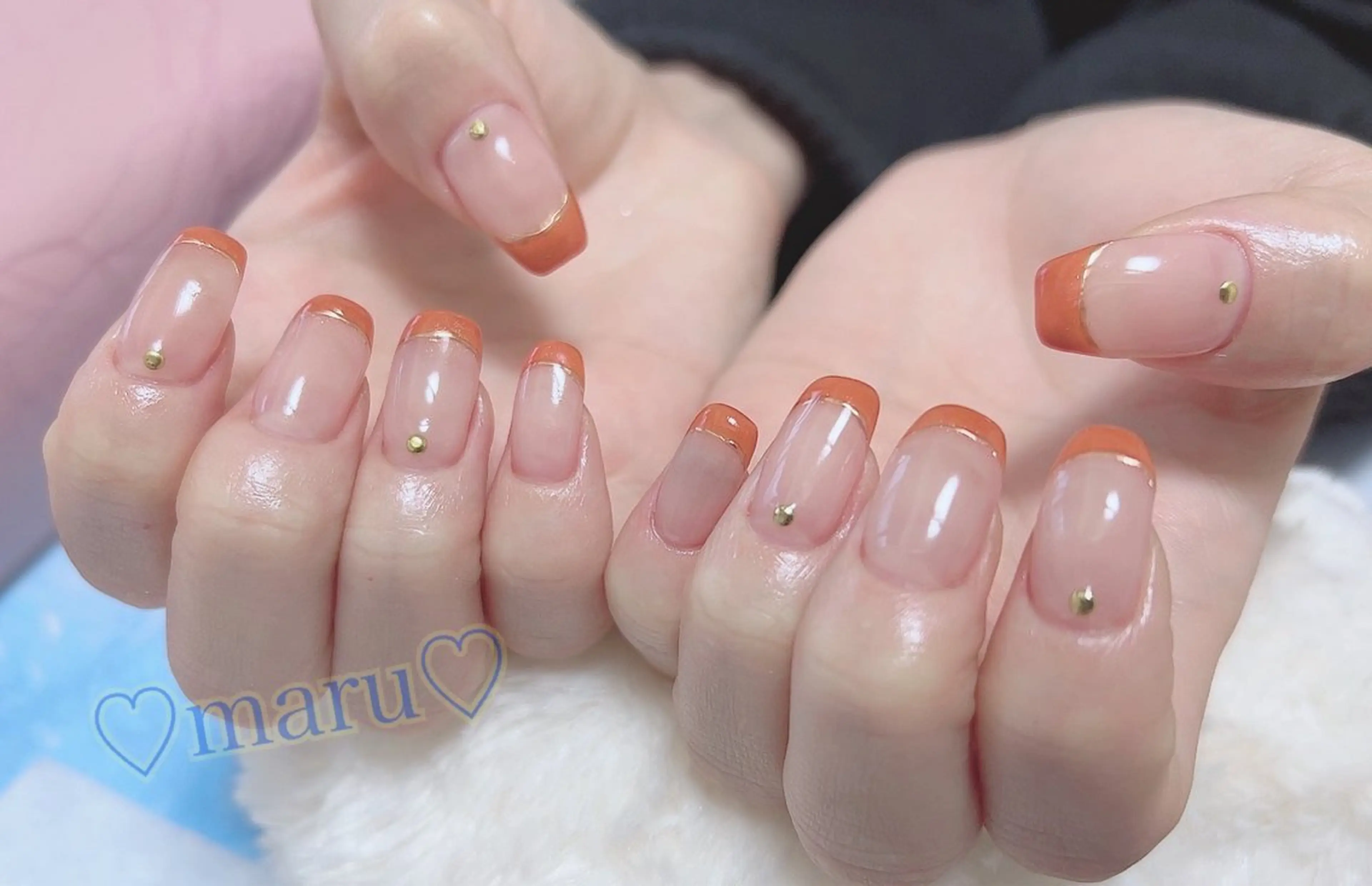 ネイル ハンドネイル フットネイル まるみ♡8/25- 31お休み🙇‍♀️のネイルデザイン