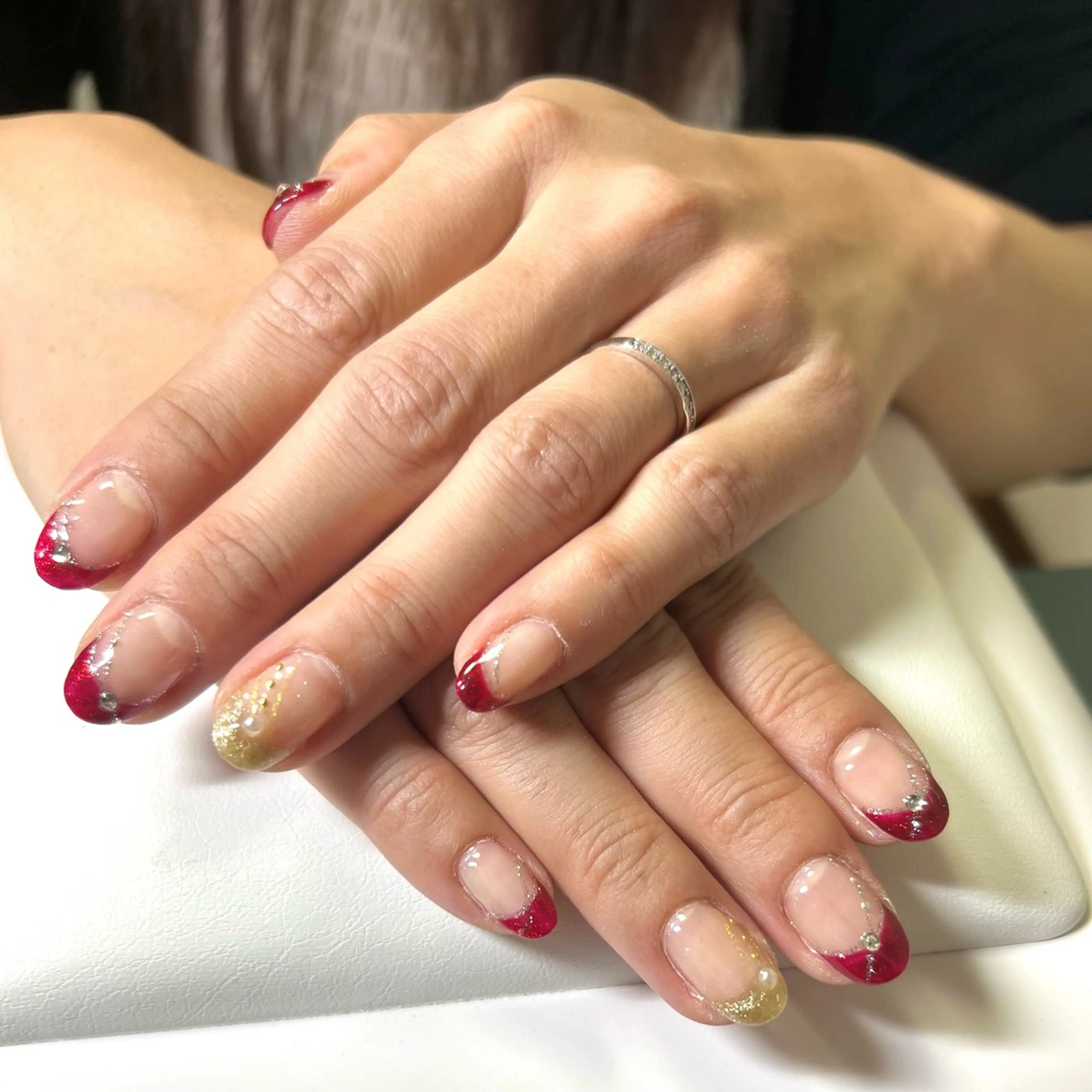 ネイル ハンドネイル やつや ももかのネイルデザイン
