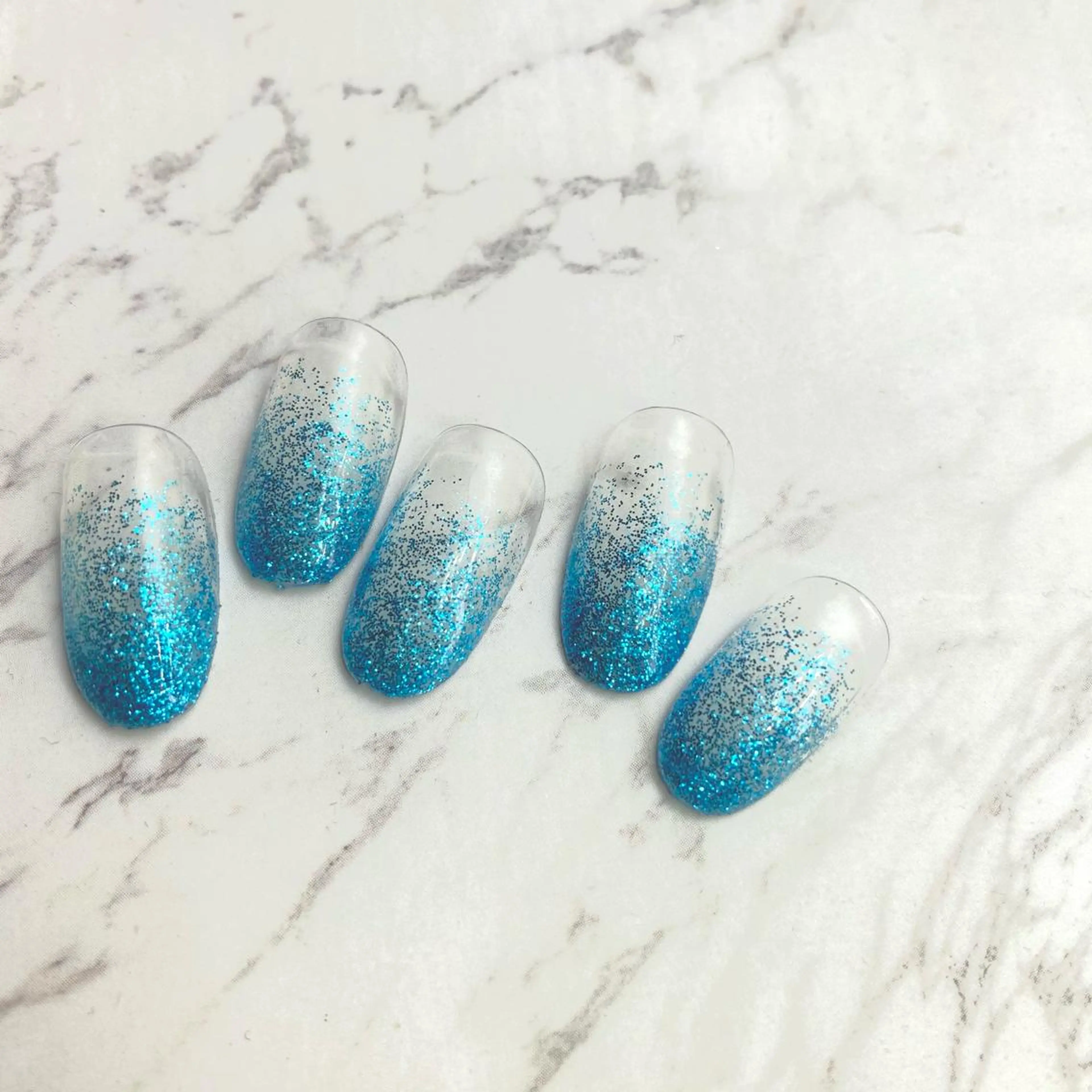 ネイル ラメ(グリッター) ラメグラデーション 🥀たなか れね🍋のマツエク・マツパデザイン