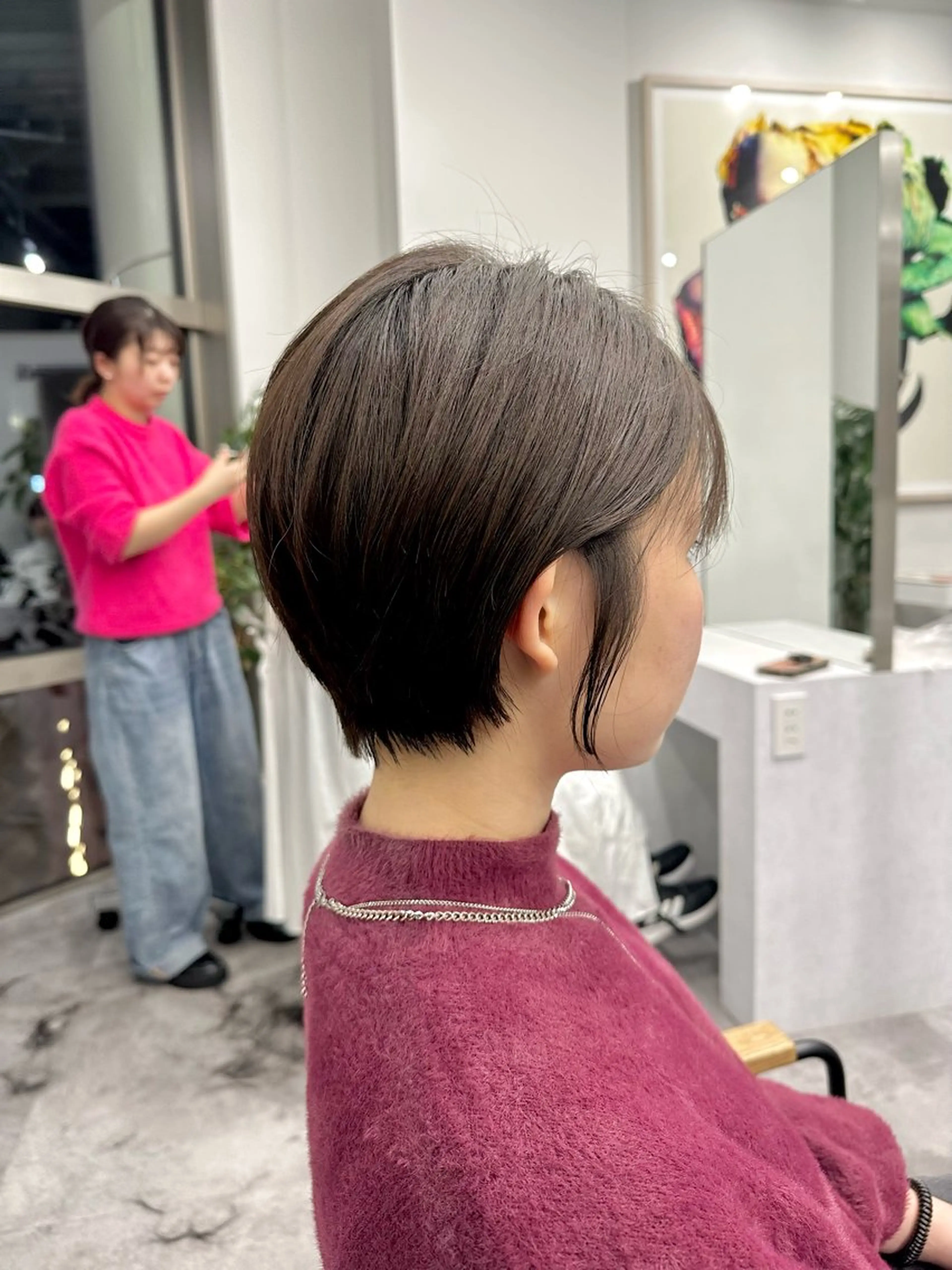 ショート 丸みショート ショートヘア カット ごとう さなのヘアスタイル